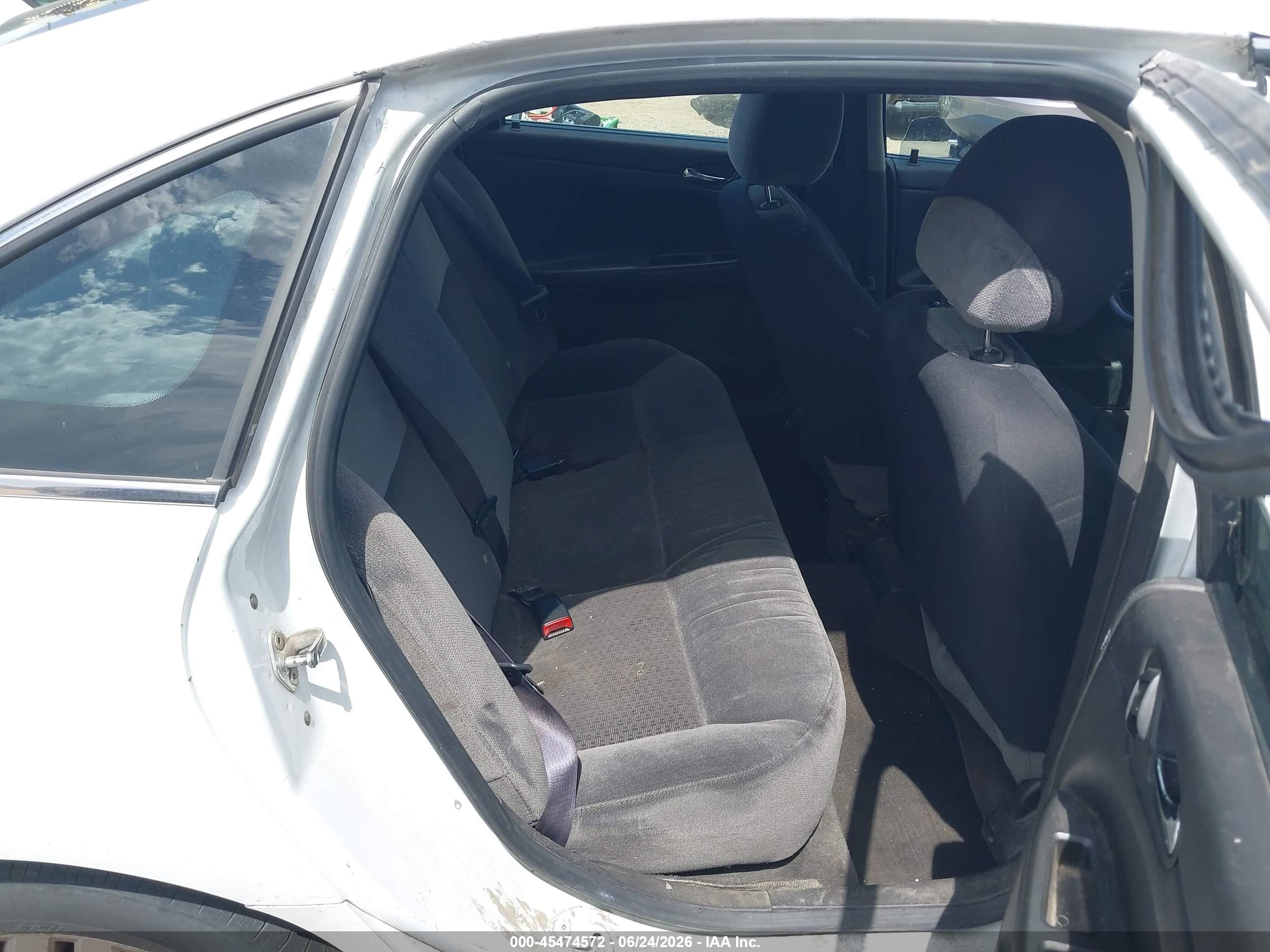2011 Chevrolet Impala VIN 2G1WG5EK4B1305479 IAAI salvage auction — Normal Wear, Clear-Dealer Only (Arizona), sold $225 on 2026-07-02 (photo 8)