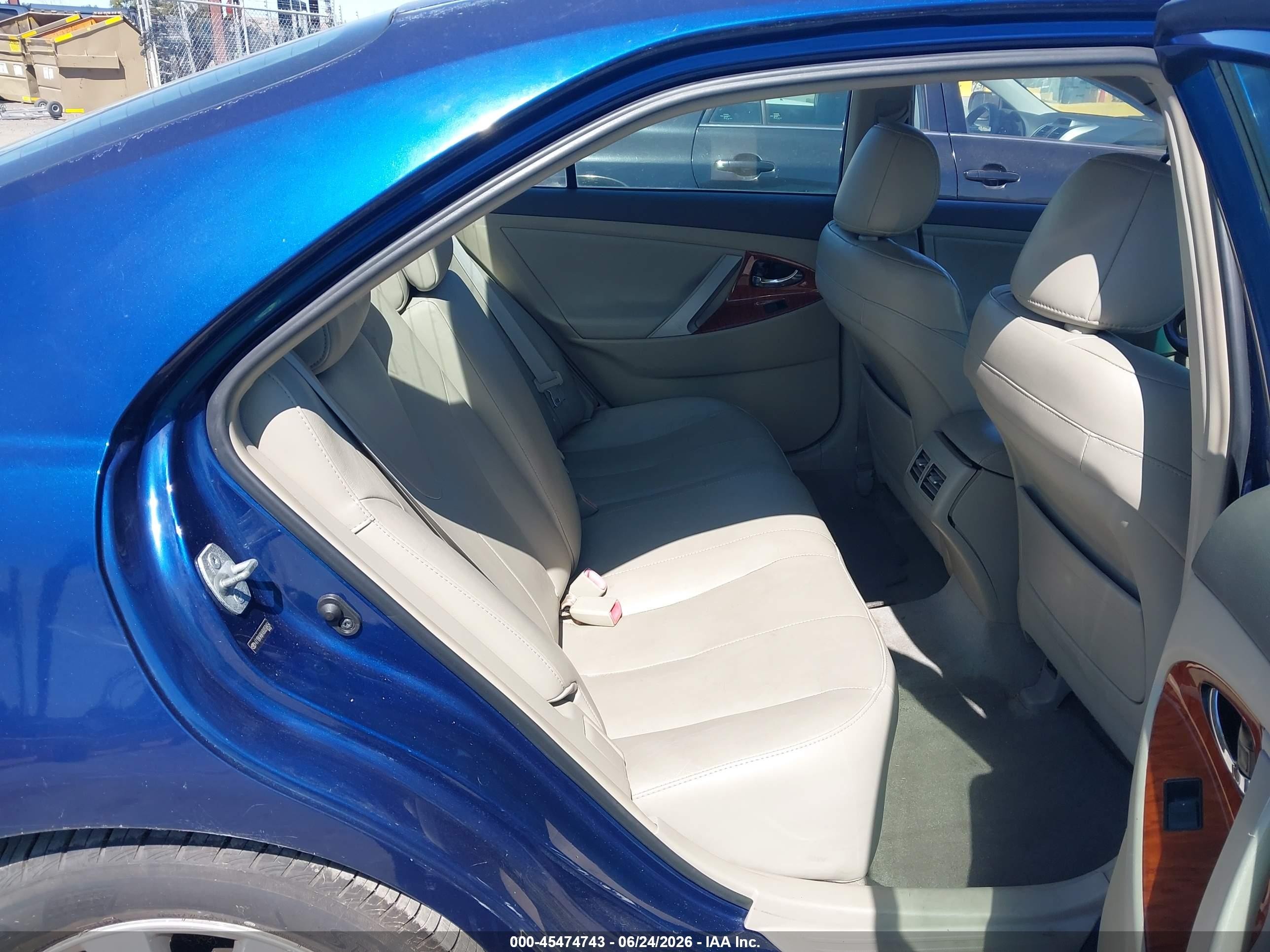 2008 Toyota Camry VIN 4T1BK46K48U058454 IAAI salvage auction — Normal Wear, Clear - Dealer Only (California), sold $825 on 2026-07-09 (photo 8)