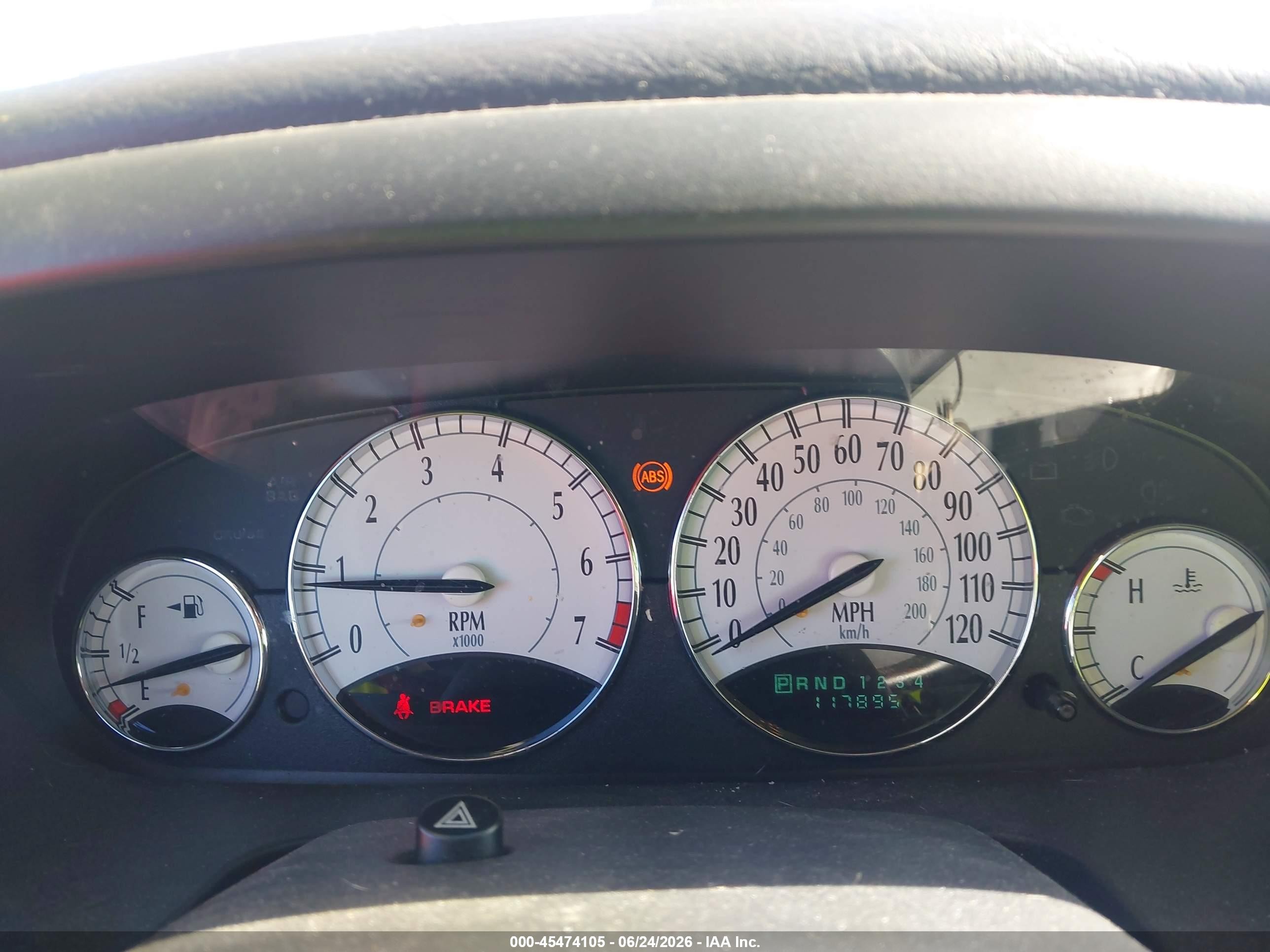 2002 Chrysler Sebring VIN 1C3AL56R72N188525 IAAI salvage auction — Normal Wear, Clear - Dealer Only (California), sold $350 on 2026-07-02 (photo 7)