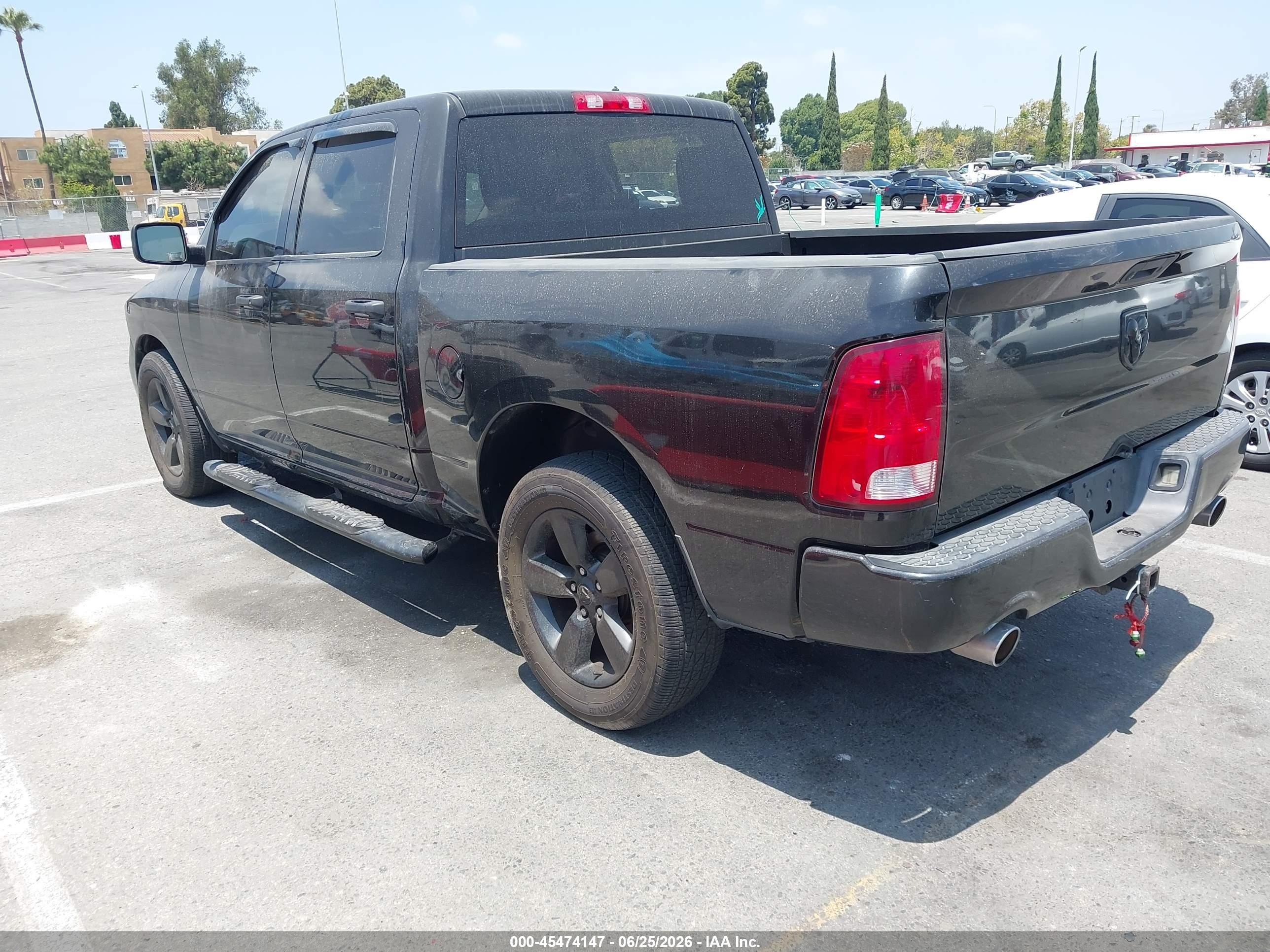 2016 Ram 1500 VIN 3C6RR6KTXGG171486 IAAI salvage auction — Theft, Salvage (California), sold $3,950 on 2026-07-09 (photo 3)
