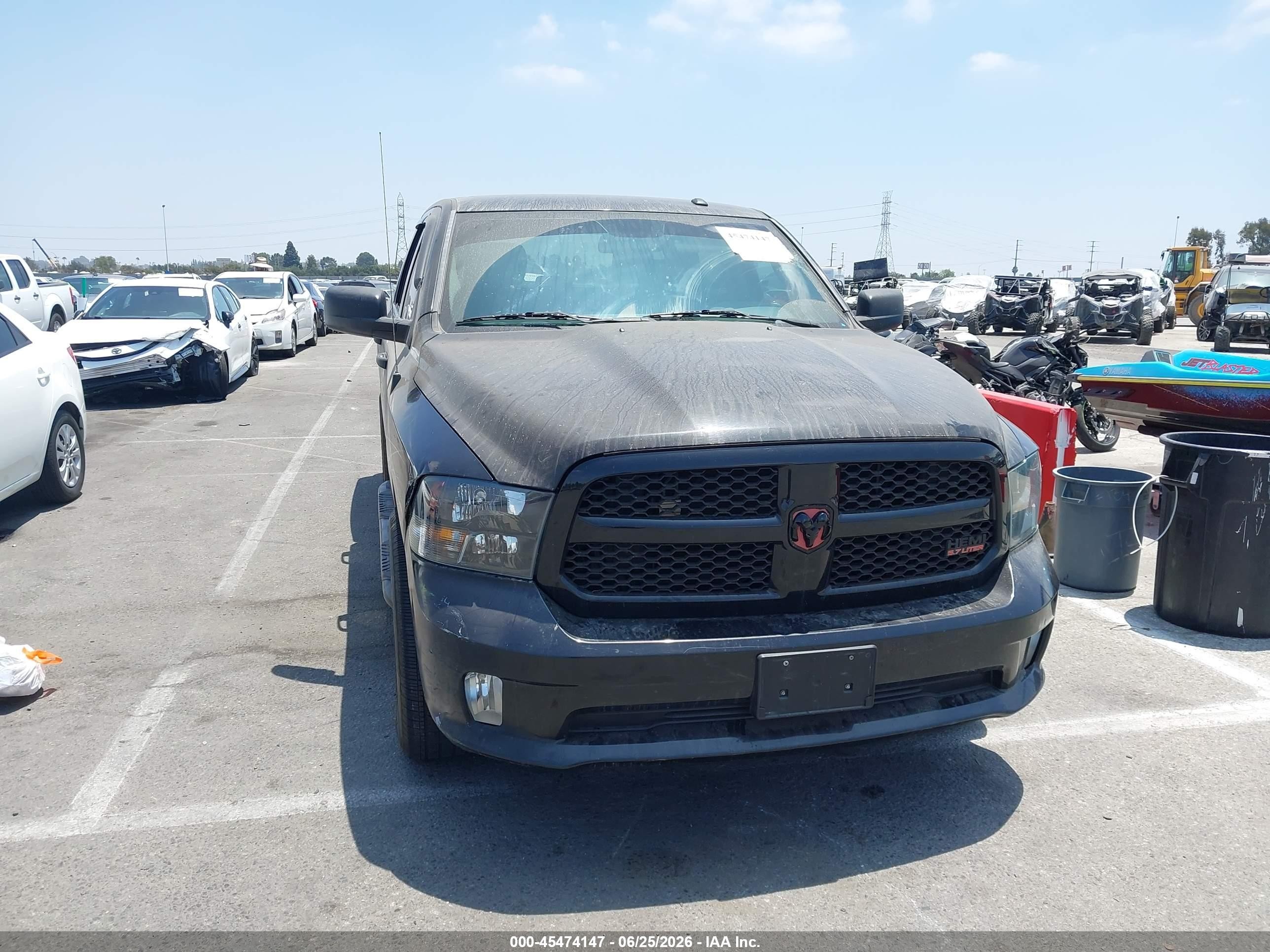 2016 Ram 1500 VIN 3C6RR6KTXGG171486 IAAI salvage auction — Theft, Salvage (California), sold $3,950 on 2026-07-09 (photo 6)