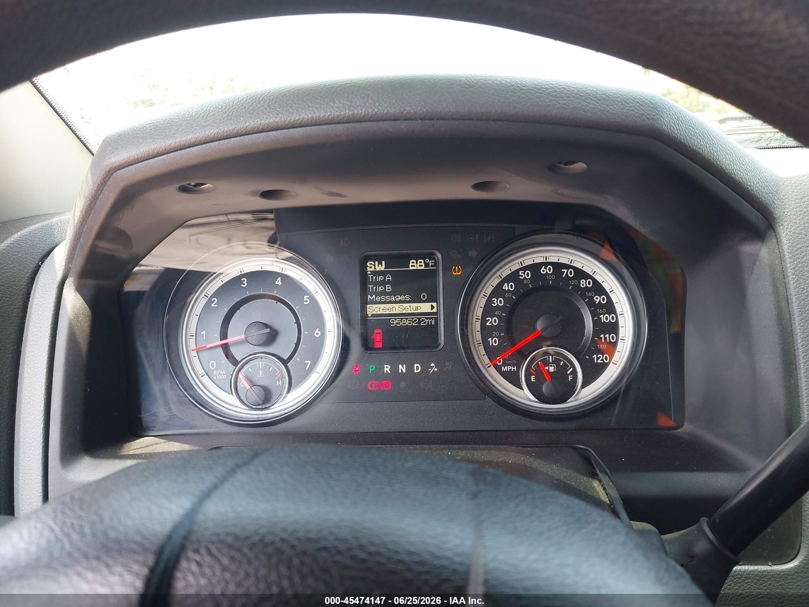 2016 Ram 1500 VIN 3C6RR6KTXGG171486 IAAI salvage auction — Theft, Salvage (California), sold $3,950 on 2026-07-09 (photo 7)