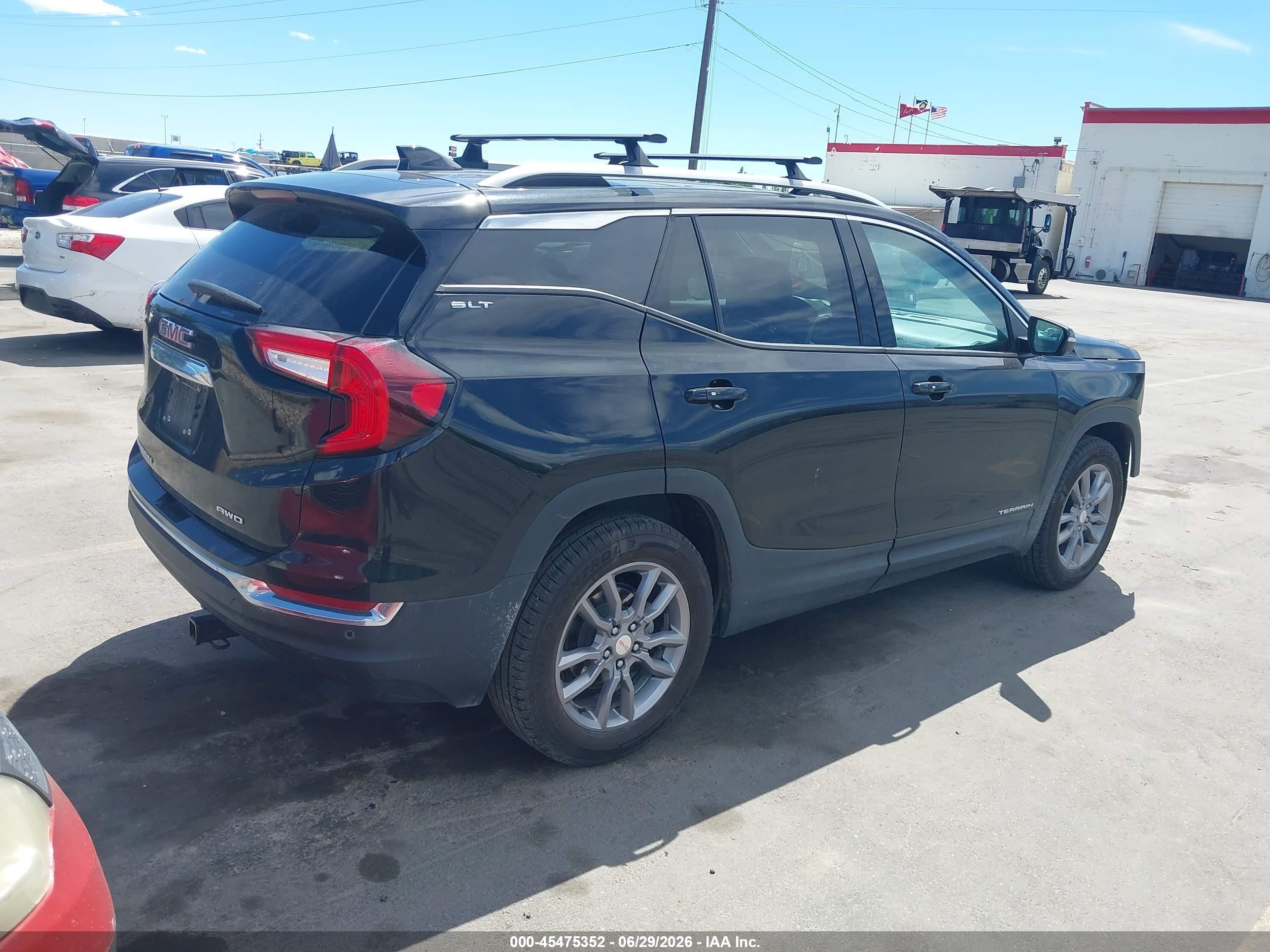 2024 GMC Terrain VIN 3GKALVEGXRL216506 IAAI salvage auction — Front End, Clear (Colorado), sold $8,050 on 2026-07-09 (photo 4)
