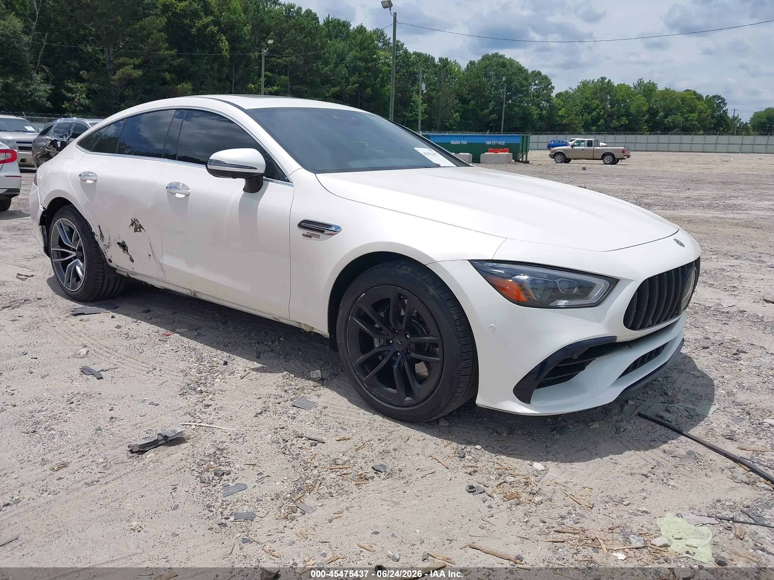 2022 Mercedes-Benz AMG-Class VIN W1K7X6BB7NA049487 — IAAI salvage auction photo