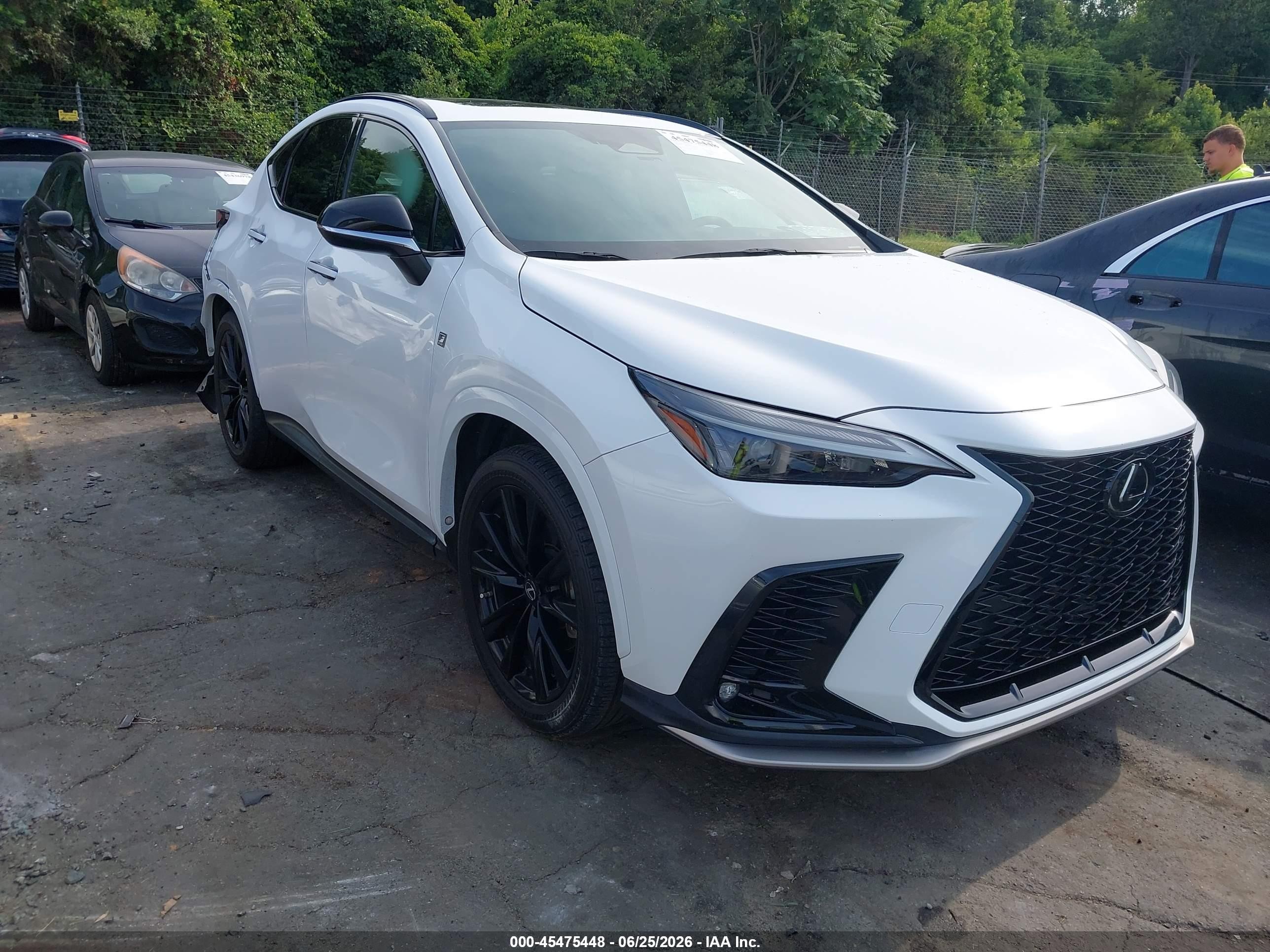 2023 Lexus NX 350 VIN 2T2KGCEZXPC016375 — IAAI salvage auction photo