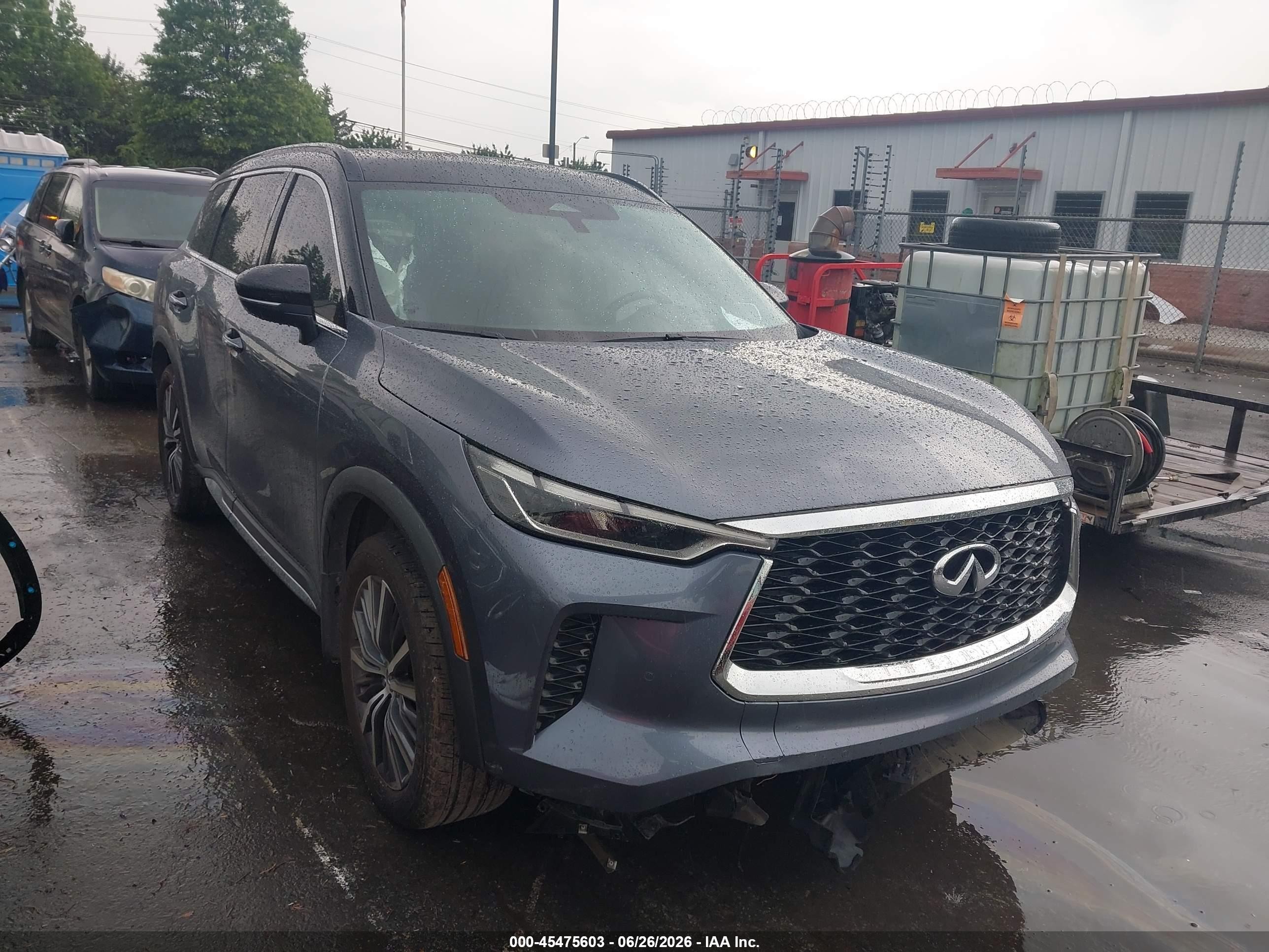 2023 Infiniti QX60 VIN 5N1DL1HU8PC356030 — IAAI salvage auction photo