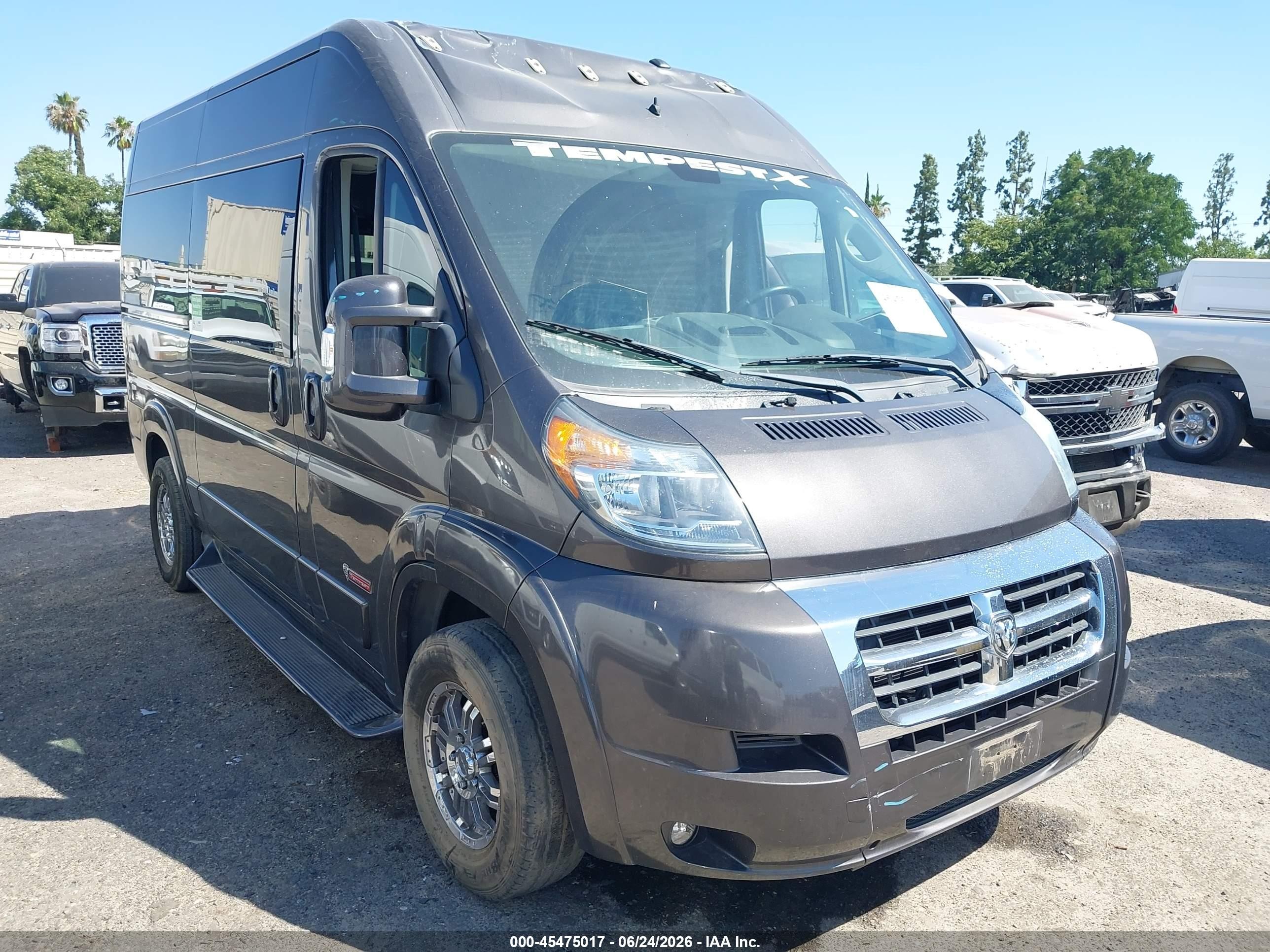 2018 Ram ProMaster 1500 VIN 3C6TRVBG8JE146706 — IAAI salvage auction photo