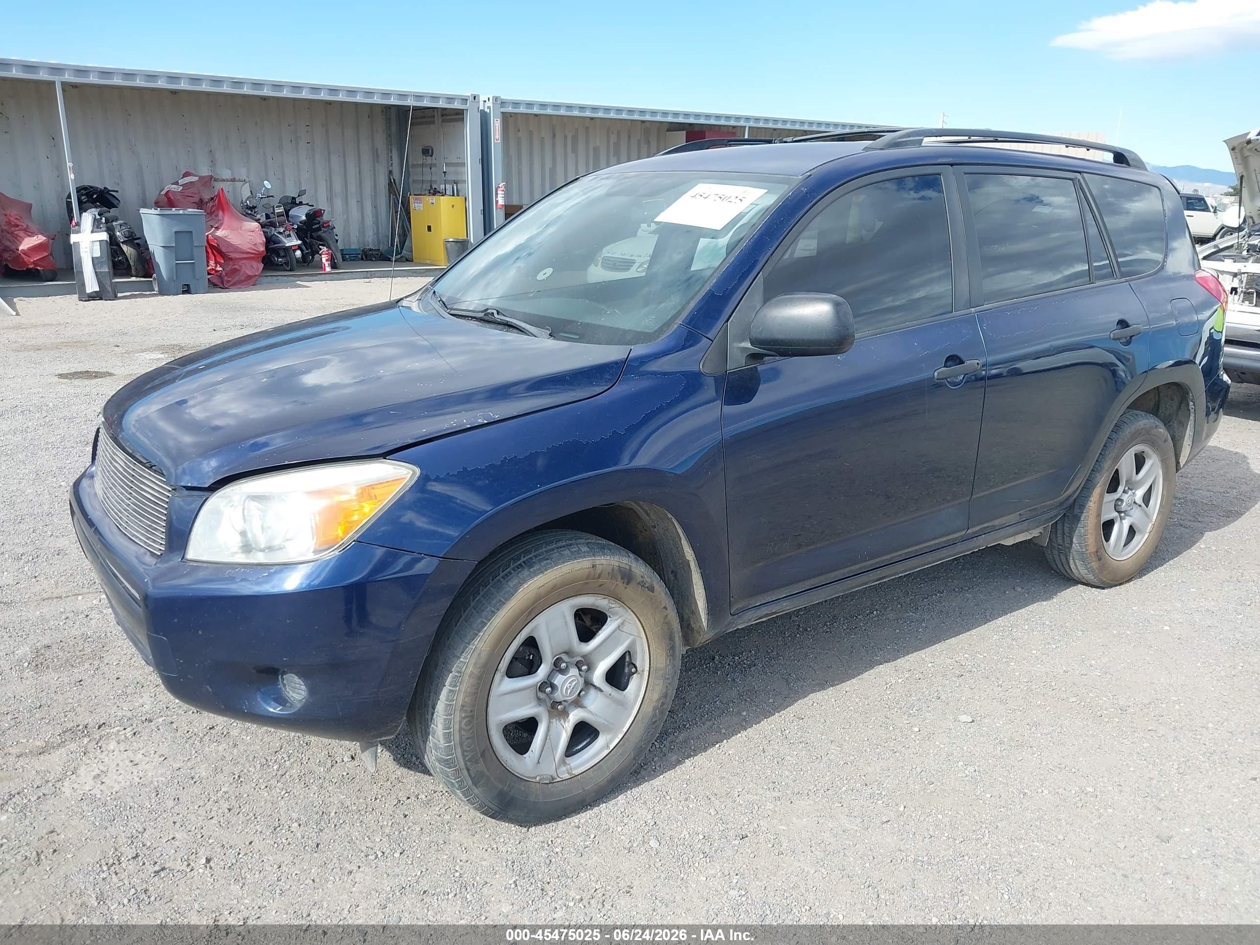 2007 Toyota RAV4 VIN JTMZD35V075075070 IAAI salvage auction — Normal Wear, Clear (Arkansas), sold $100 on 2026-07-02 (photo 2)