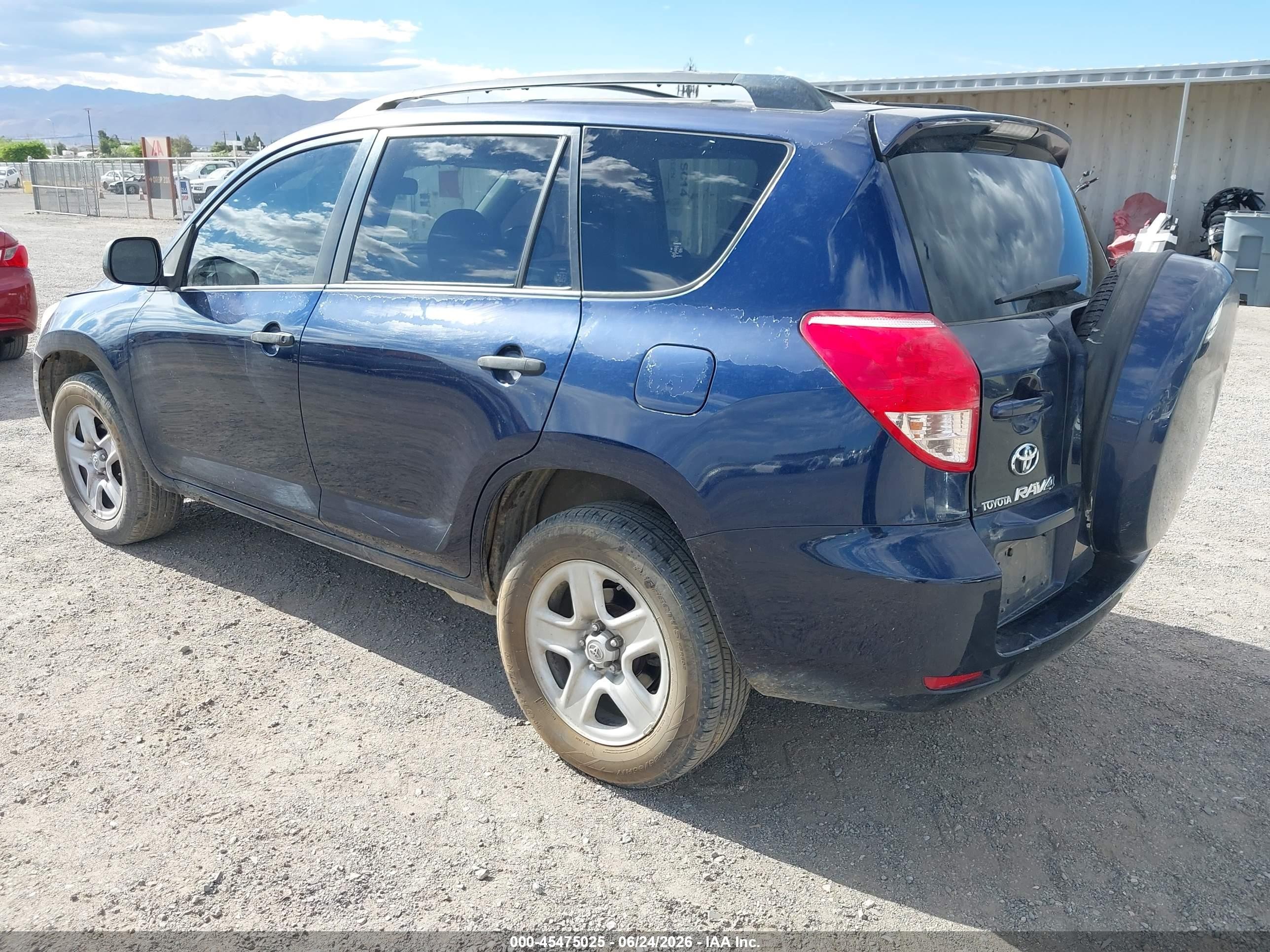 2007 Toyota RAV4 VIN JTMZD35V075075070 IAAI salvage auction — Normal Wear, Clear (Arkansas), sold $100 on 2026-07-02 (photo 3)