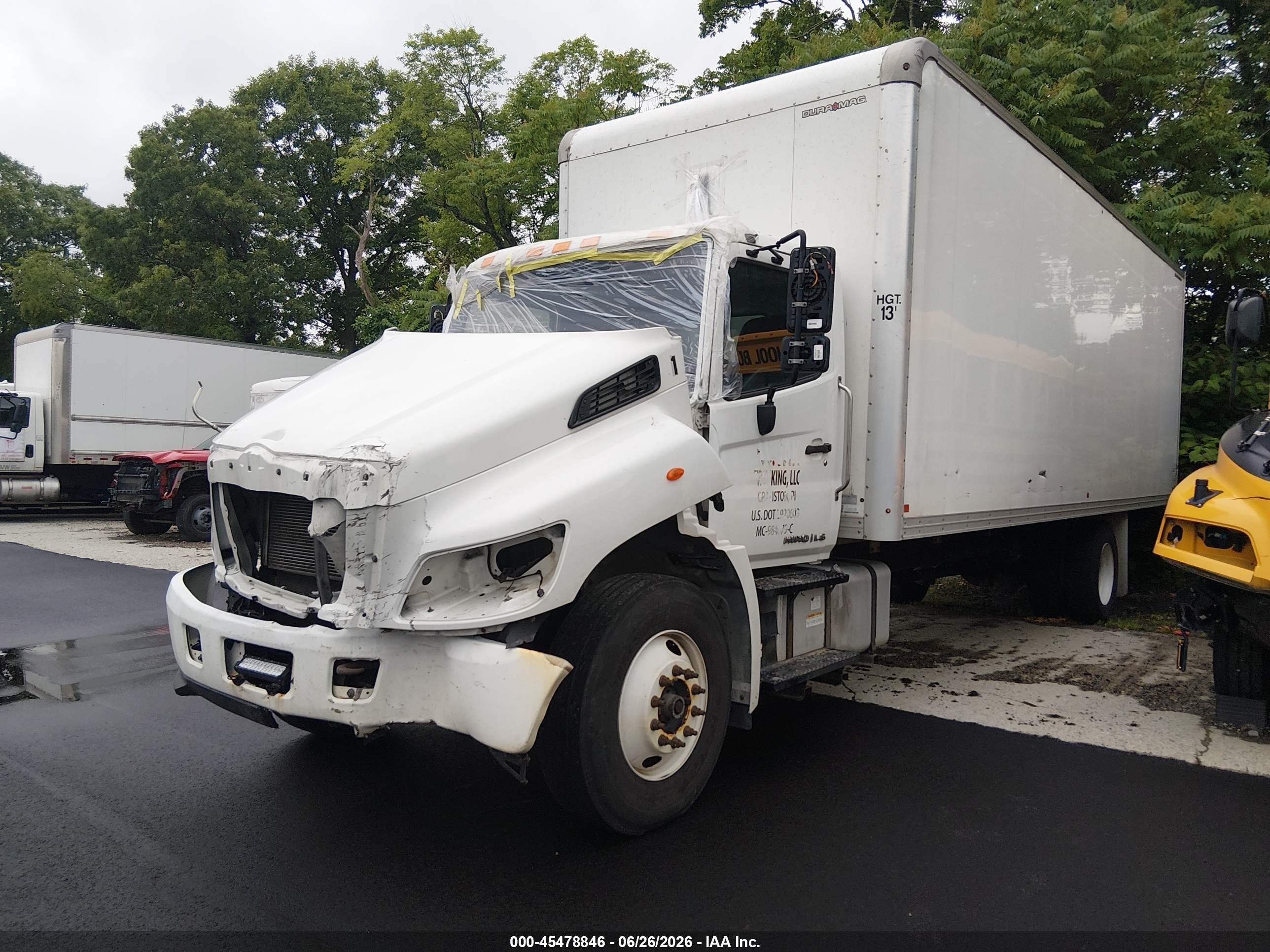 2023 Hino Hino l6 VIN 5PVNJ7AV4P5T51531 IAAI salvage auction — Front End, Salvage (Rhode Island), sold $12,000 on 2026-09-09 (photo 2)