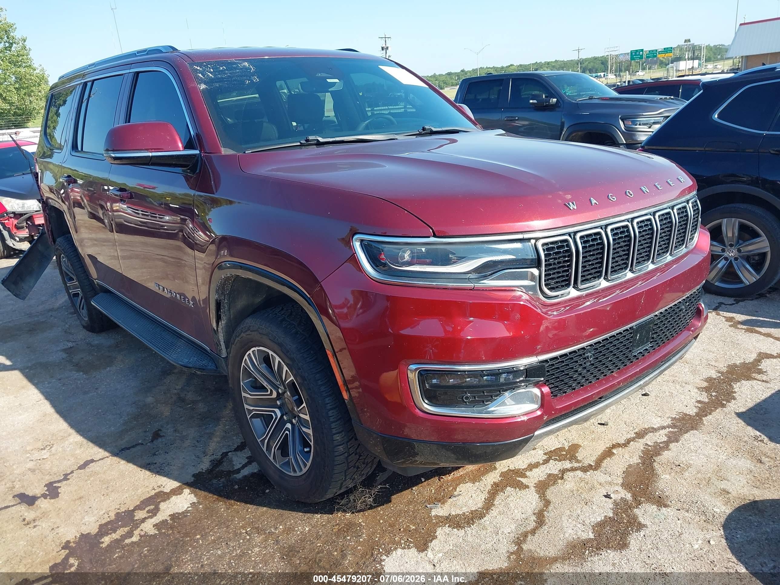 2022 Jeep Wagoneer VIN 1C4SJVDT0NS137507 — IAAI salvage auction photo