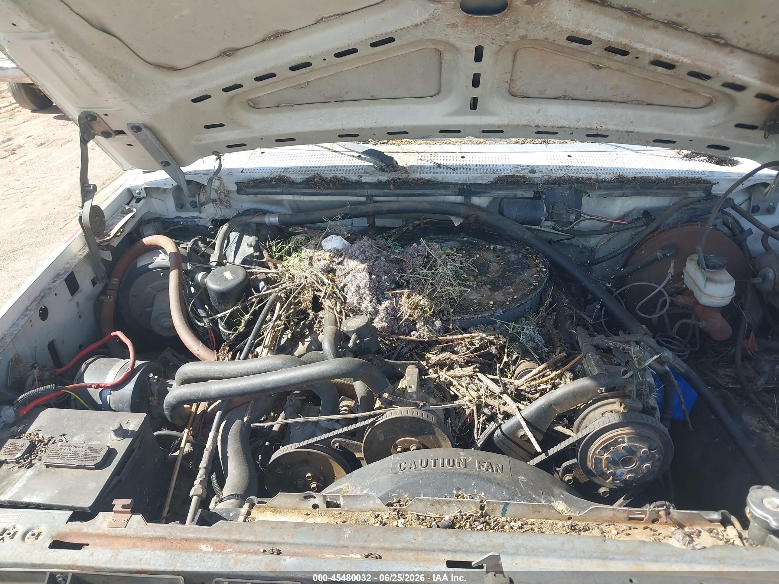 1987 Ford F-250 VIN 1FTHX25L2HKB06379 IAAI salvage auction — Normal Wear, Clear-Dealer Only (Arizona), sold $100 on 2026-07-09 (photo 6)