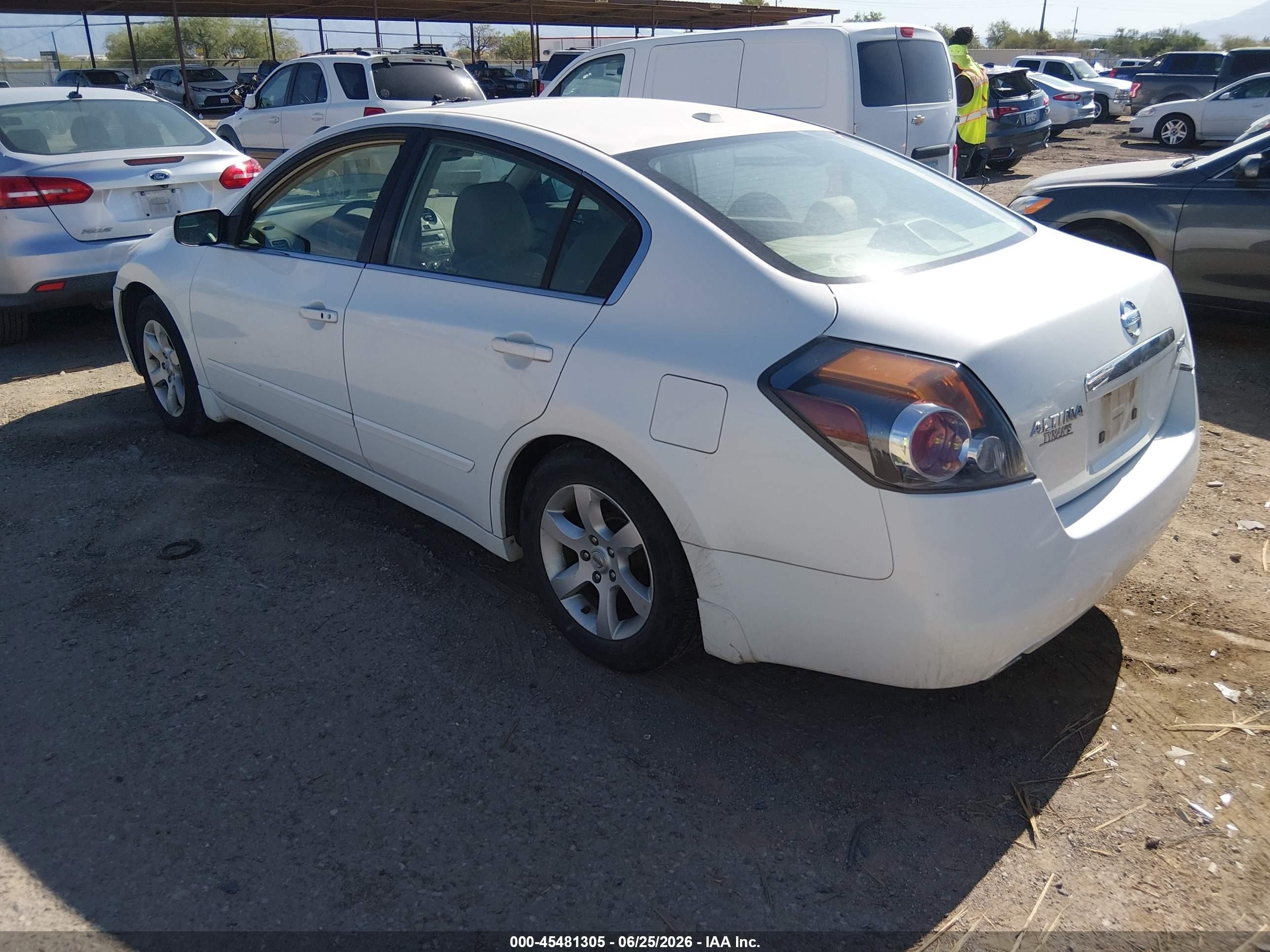 2008 Nissan Altima VIN 1N4AL21EX8N427577 IAAI salvage auction — Normal Wear, Clear-Dealer Only (Arizona), sold $775 on 2026-07-09 (photo 3)