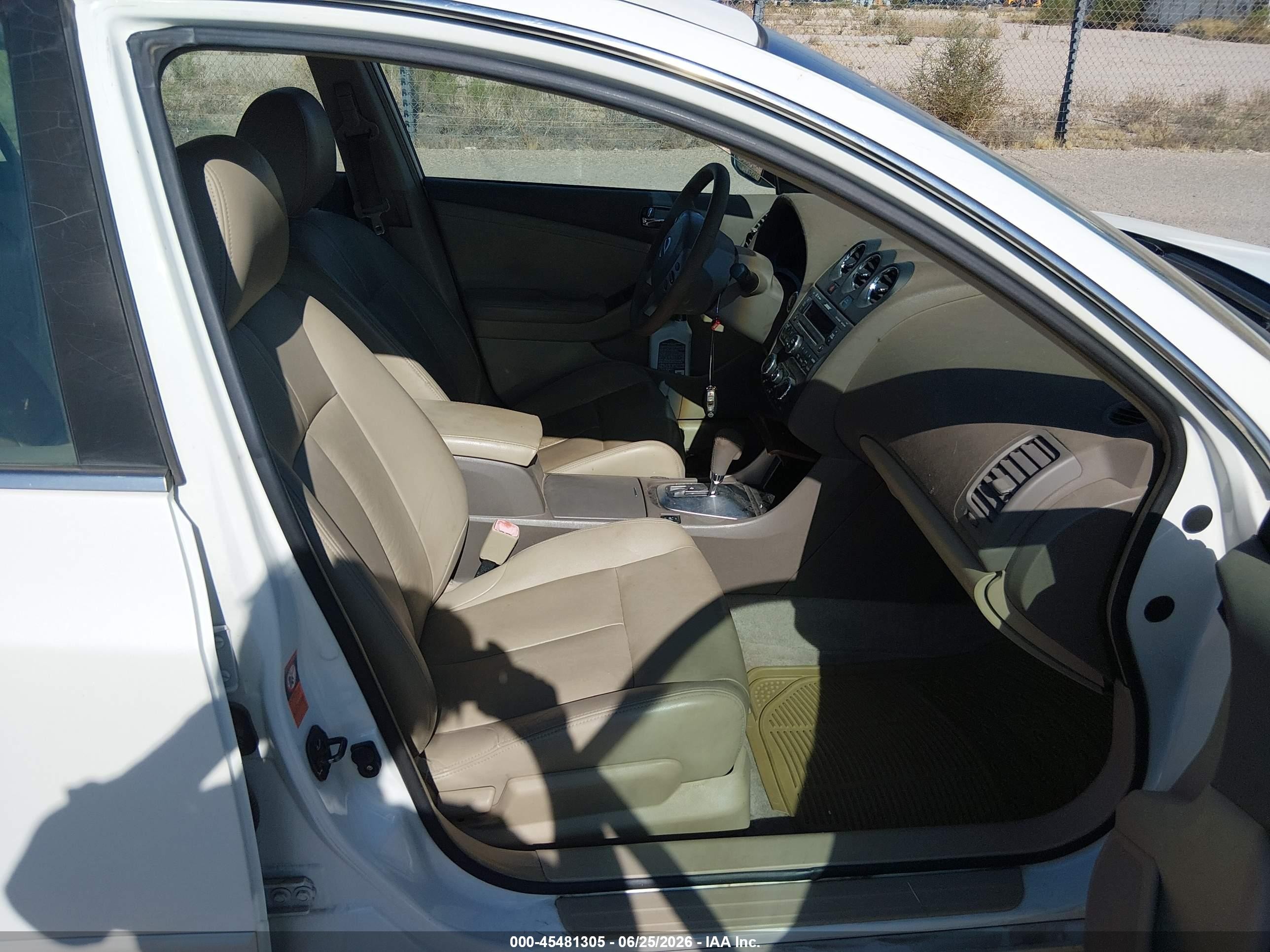 2008 Nissan Altima VIN 1N4AL21EX8N427577 IAAI salvage auction — Normal Wear, Clear-Dealer Only (Arizona), sold $775 on 2026-07-09 (photo 5)