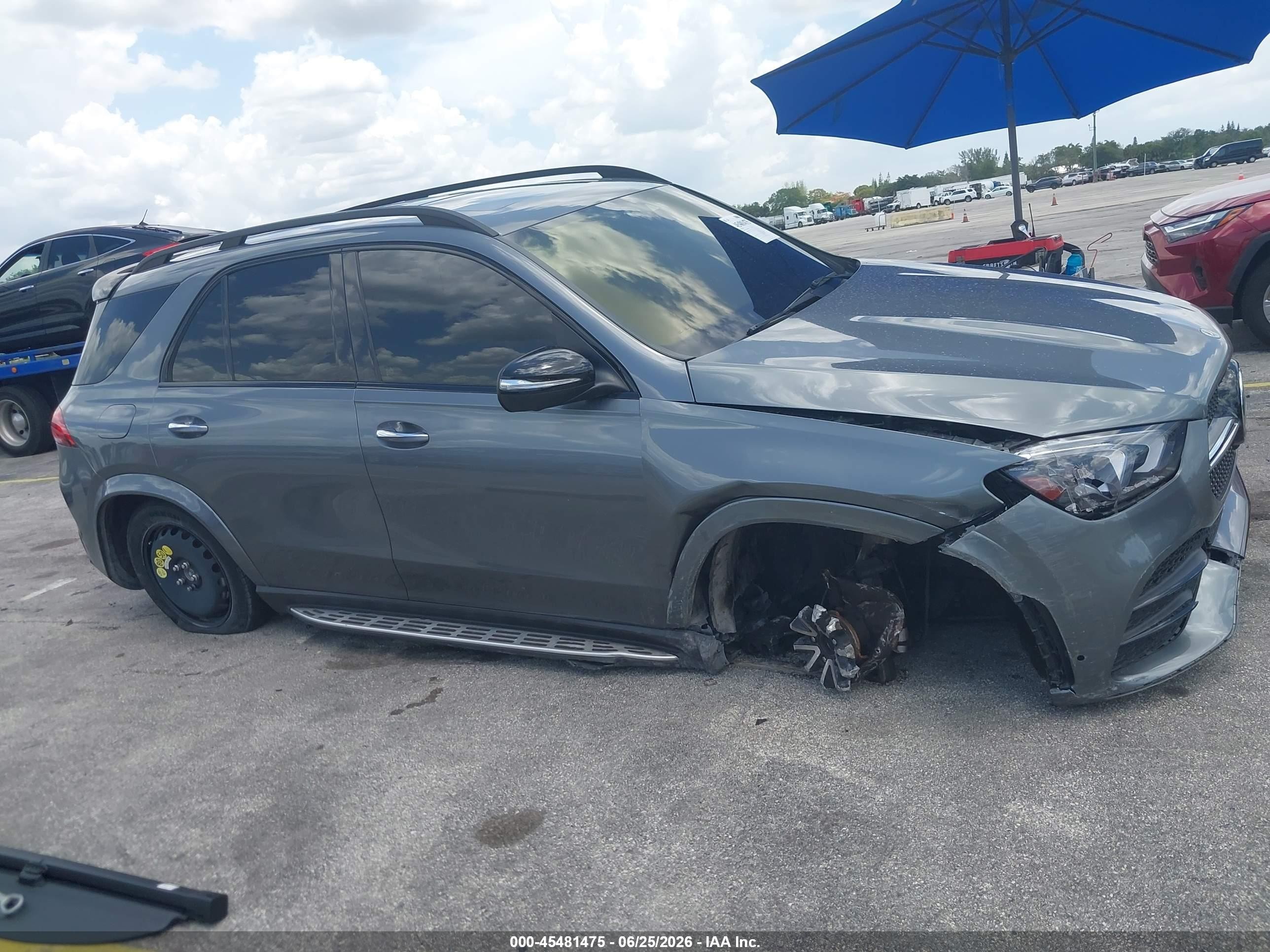 2020 Mercedes-benz Gle VIN 4JGFB8GB5LA217368 IAAI salvage auction — Unknown, Clear (Arizona), sold $16,900 on 2026-08-16 (photo 6)