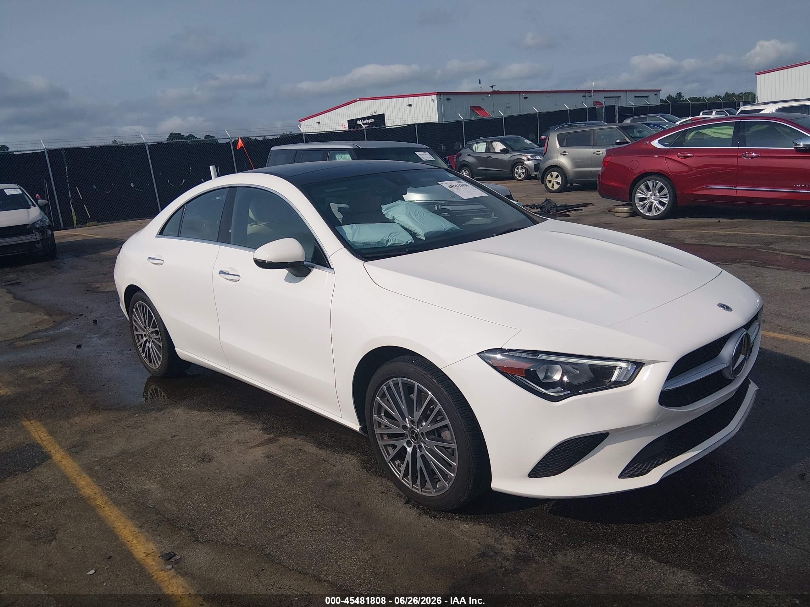 2023 Mercedes-Benz CLA-Class VIN W1K5J4GB5PN407171 — IAAI salvage auction photo