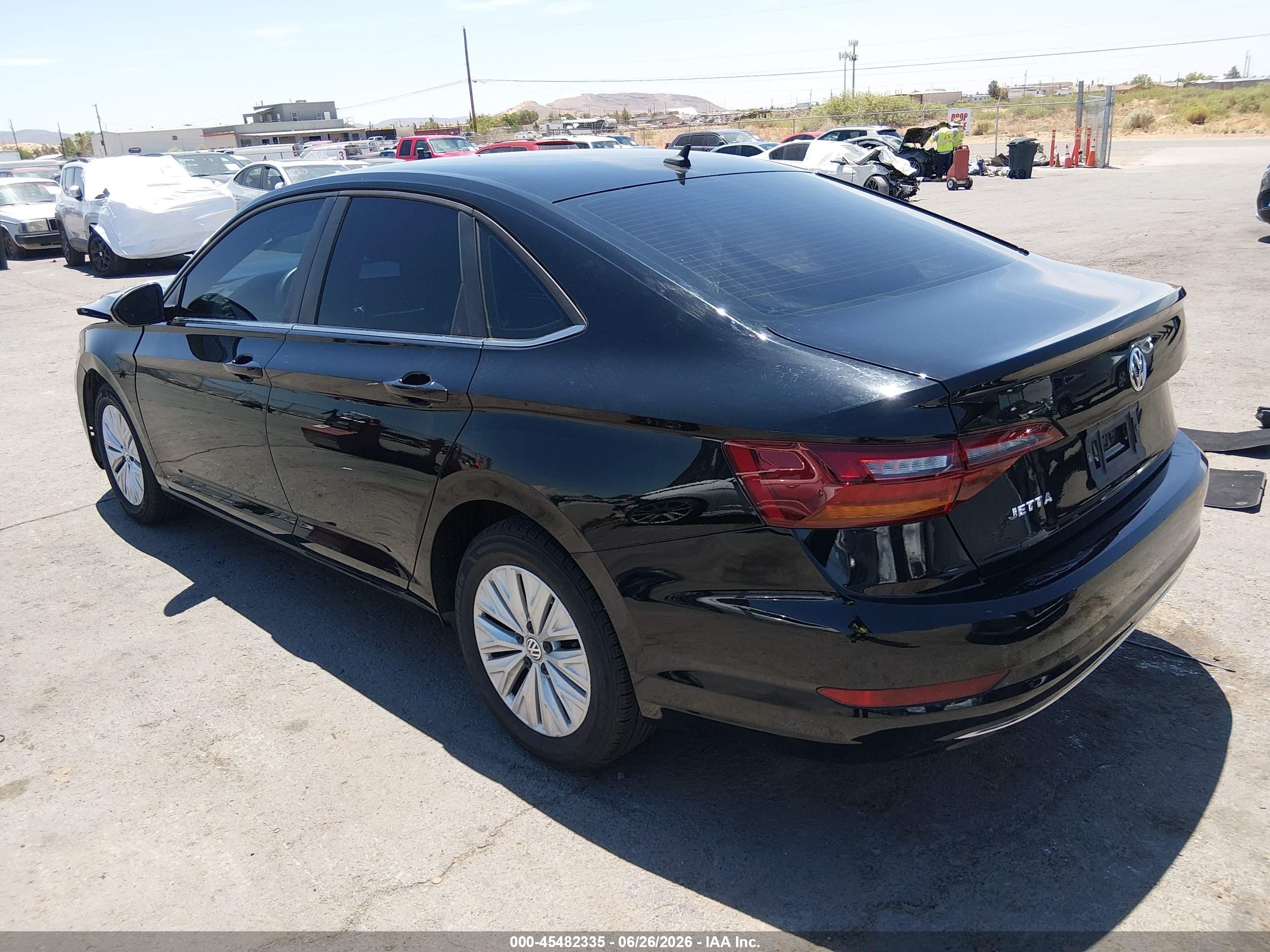 2019 Volkswagen Jetta VIN 3VWCB7BU2KM128155 IAAI salvage auction — Front End, Original (Texas), sold $3,400 on 2026-10-05 (photo 3)