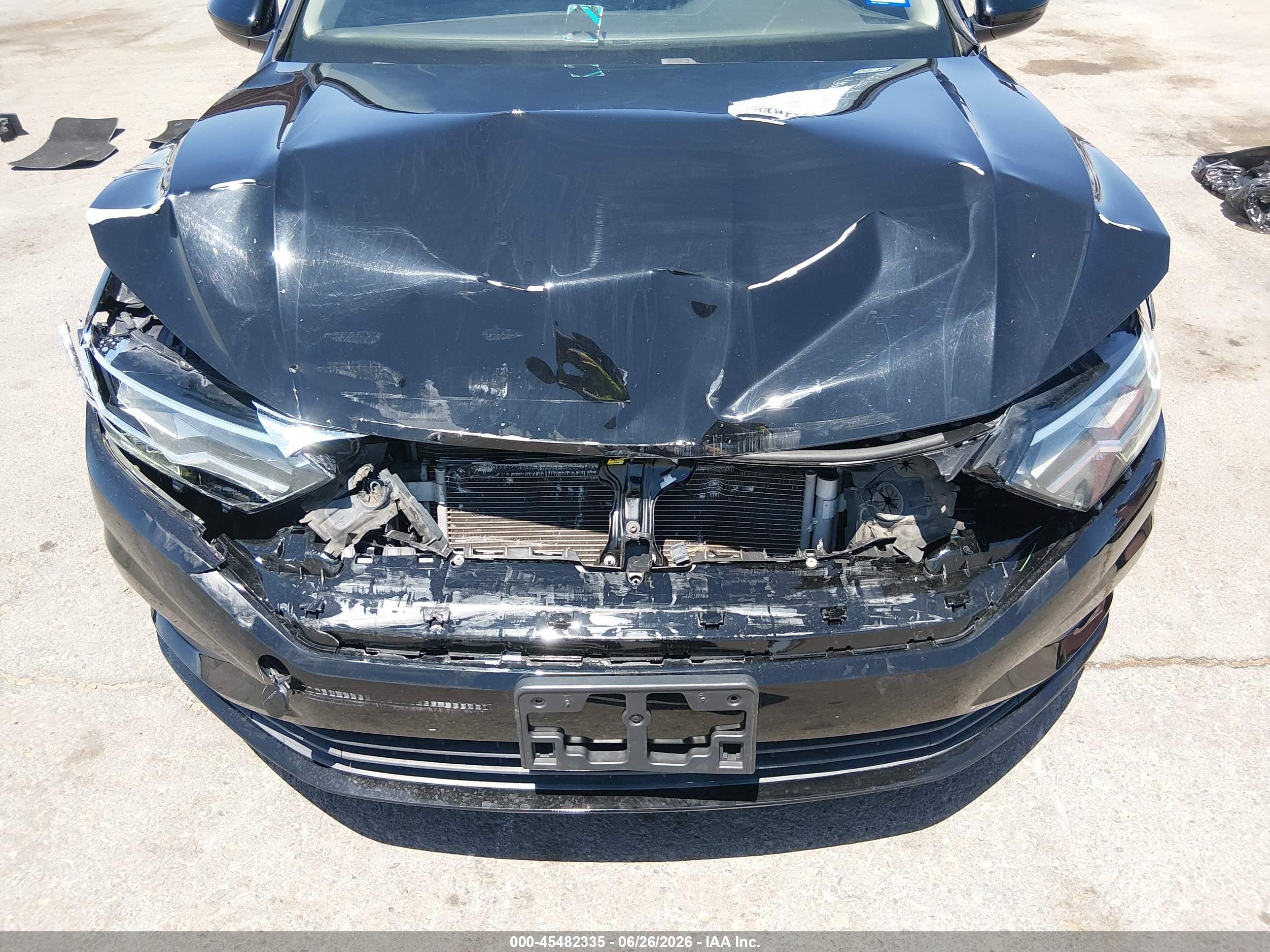 2019 Volkswagen Jetta VIN 3VWCB7BU2KM128155 IAAI salvage auction — Front End, Original (Texas), sold $3,400 on 2026-10-05 (photo 6)