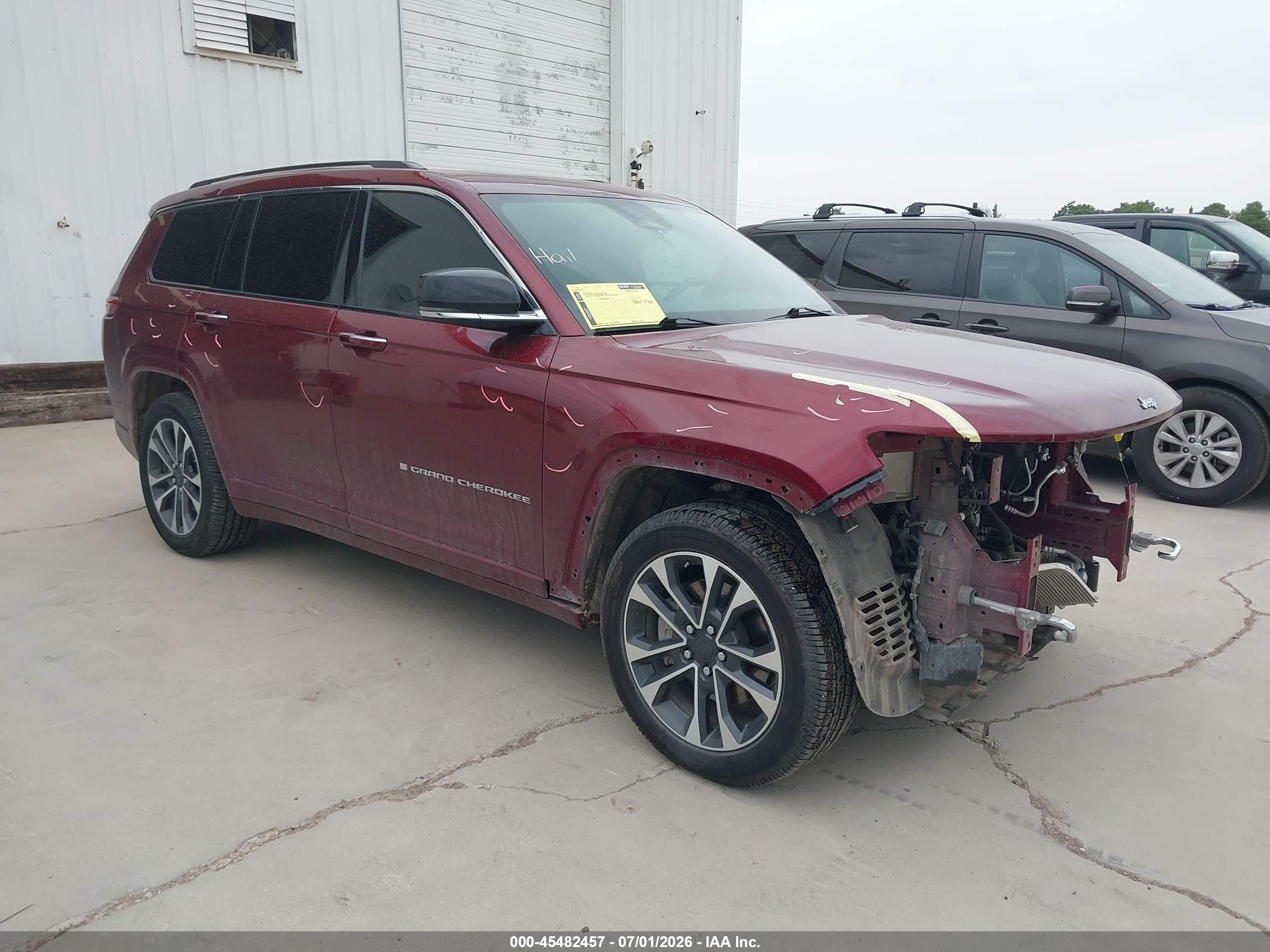 2022 Jeep Grand Cherokee L VIN 1C4RJKDG9N8520309 — IAAI salvage auction photo