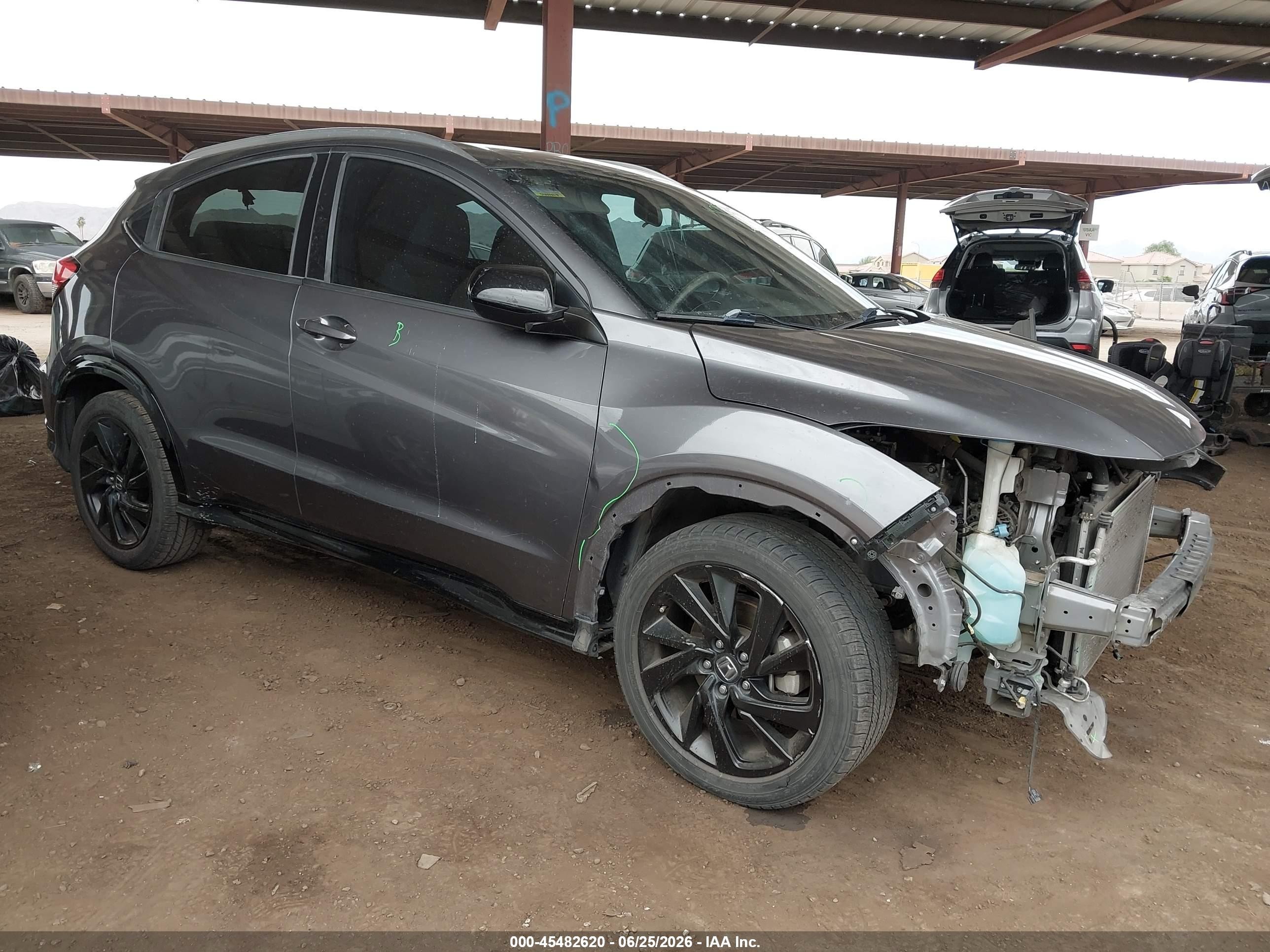 2022 Honda HR-V VIN 3CZRU5H12NM717892 IAAI salvage auction — Front End, Salvage (Arizona), sold $4,850 on 2026-07-12 (photo 1)