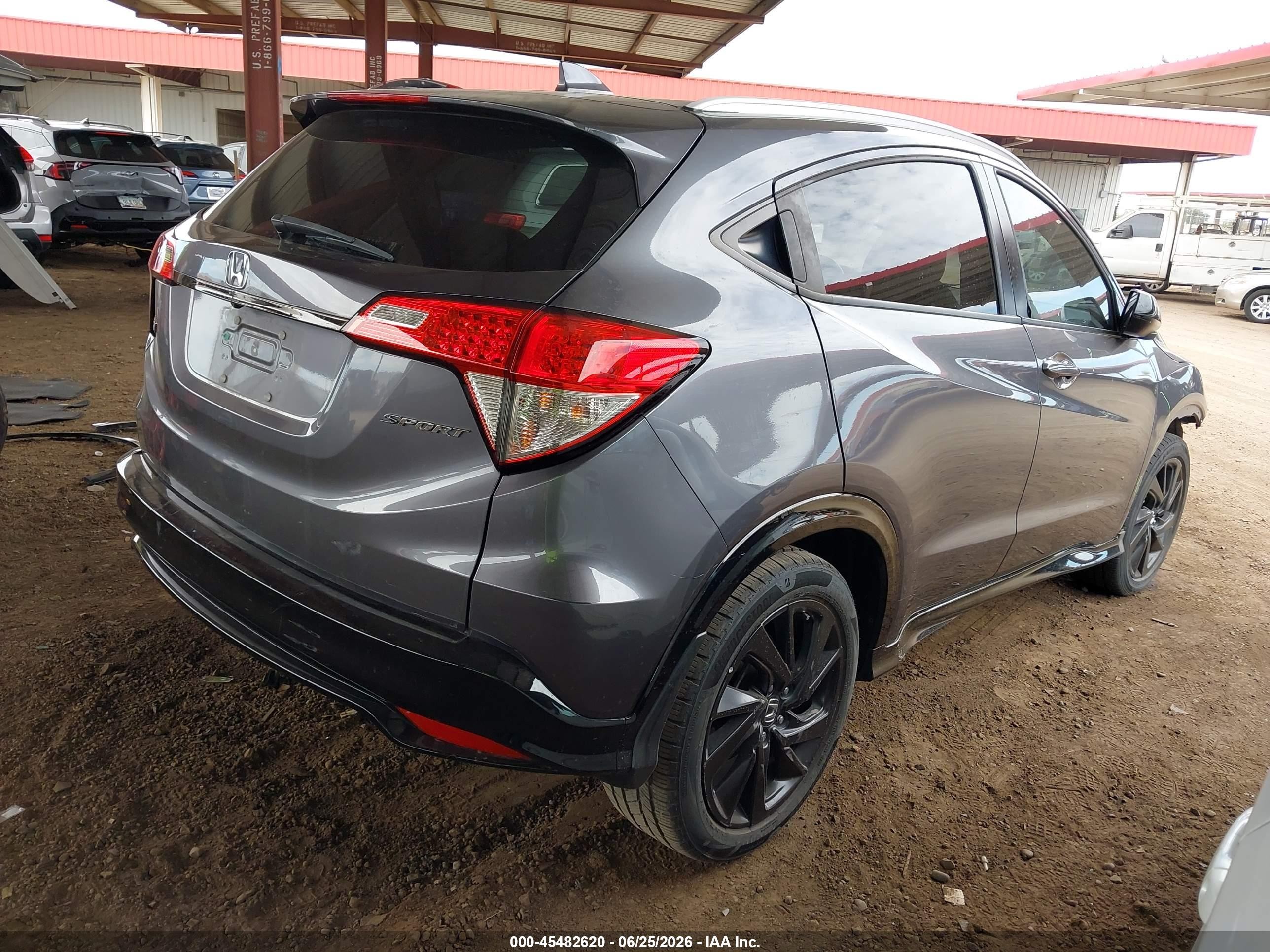2022 Honda HR-V VIN 3CZRU5H12NM717892 IAAI salvage auction — Front End, Salvage (Arizona), sold $4,850 on 2026-07-12 (photo 4)