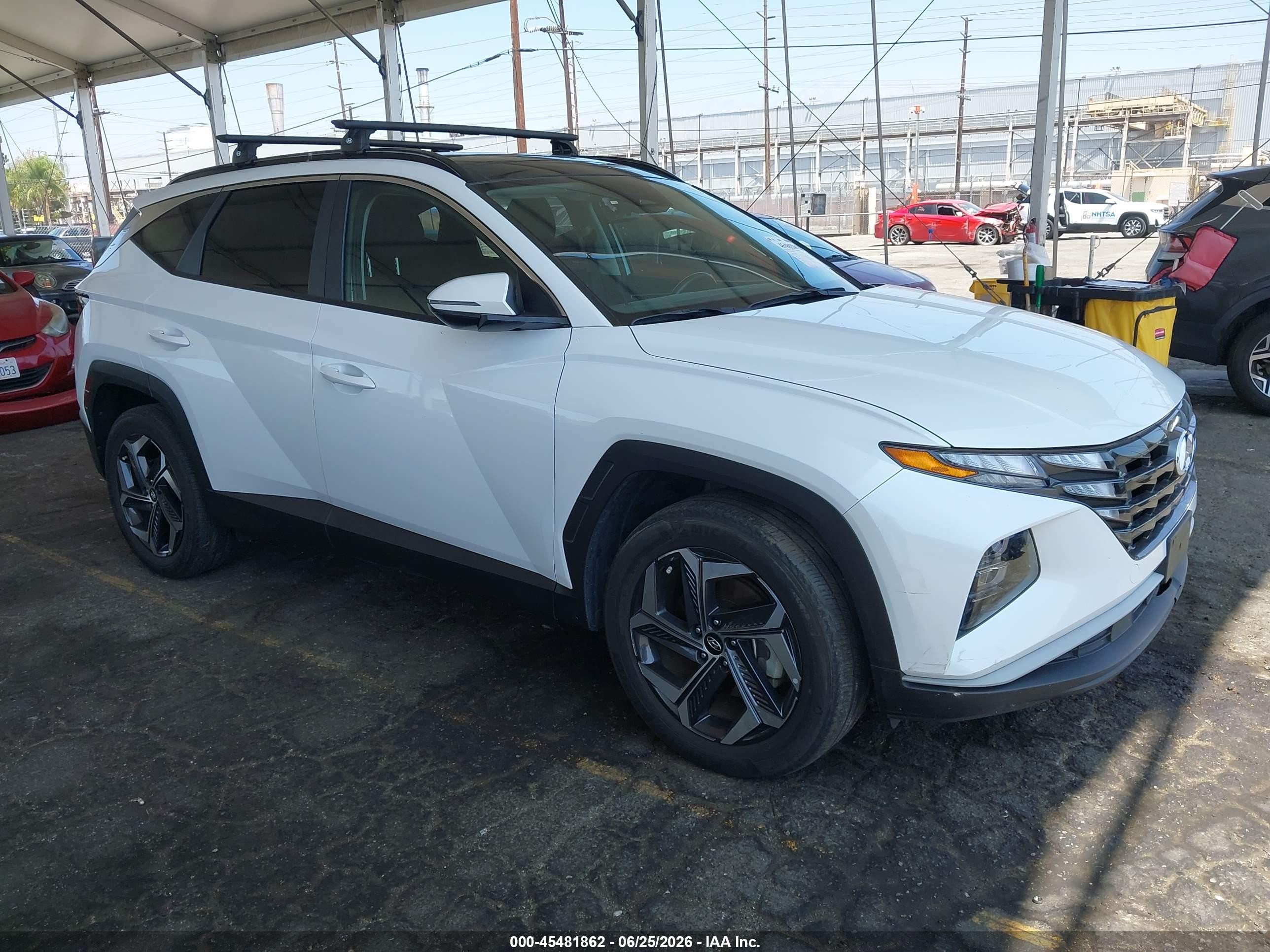 2022 Hyundai Tucson Hybrid VIN KM8JFCA19NU073083 — IAAI salvage auction photo