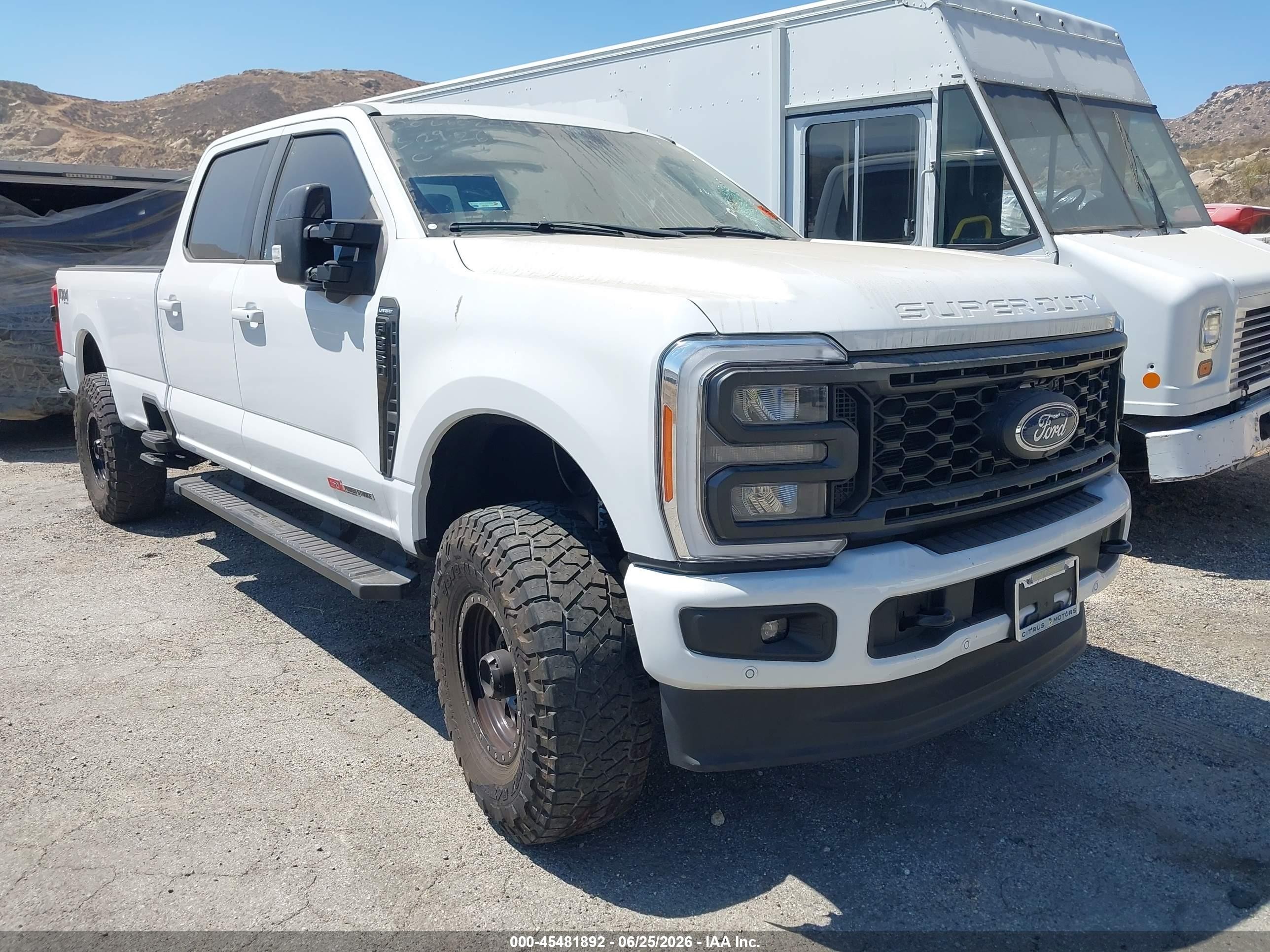 2023 Ford F-350 VIN 1FT8W3BM5PED66682 — IAAI salvage auction photo