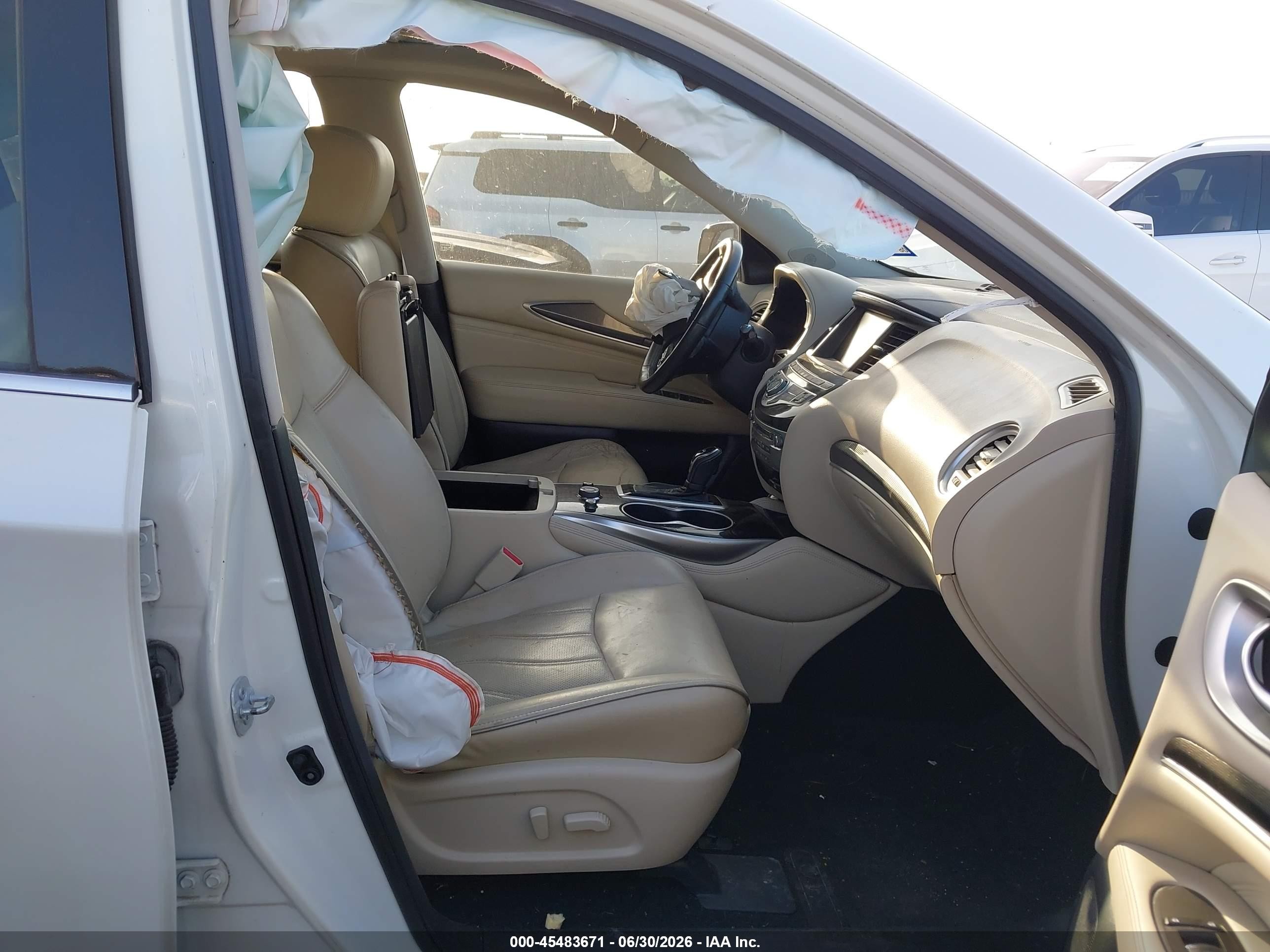 2017 Infiniti Qx60 VIN 5N1DL0MN3HC519340 IAAI salvage auction — Unknown, Salvage (Texas), sold $2,575 on 2026-09-03 (photo 5)