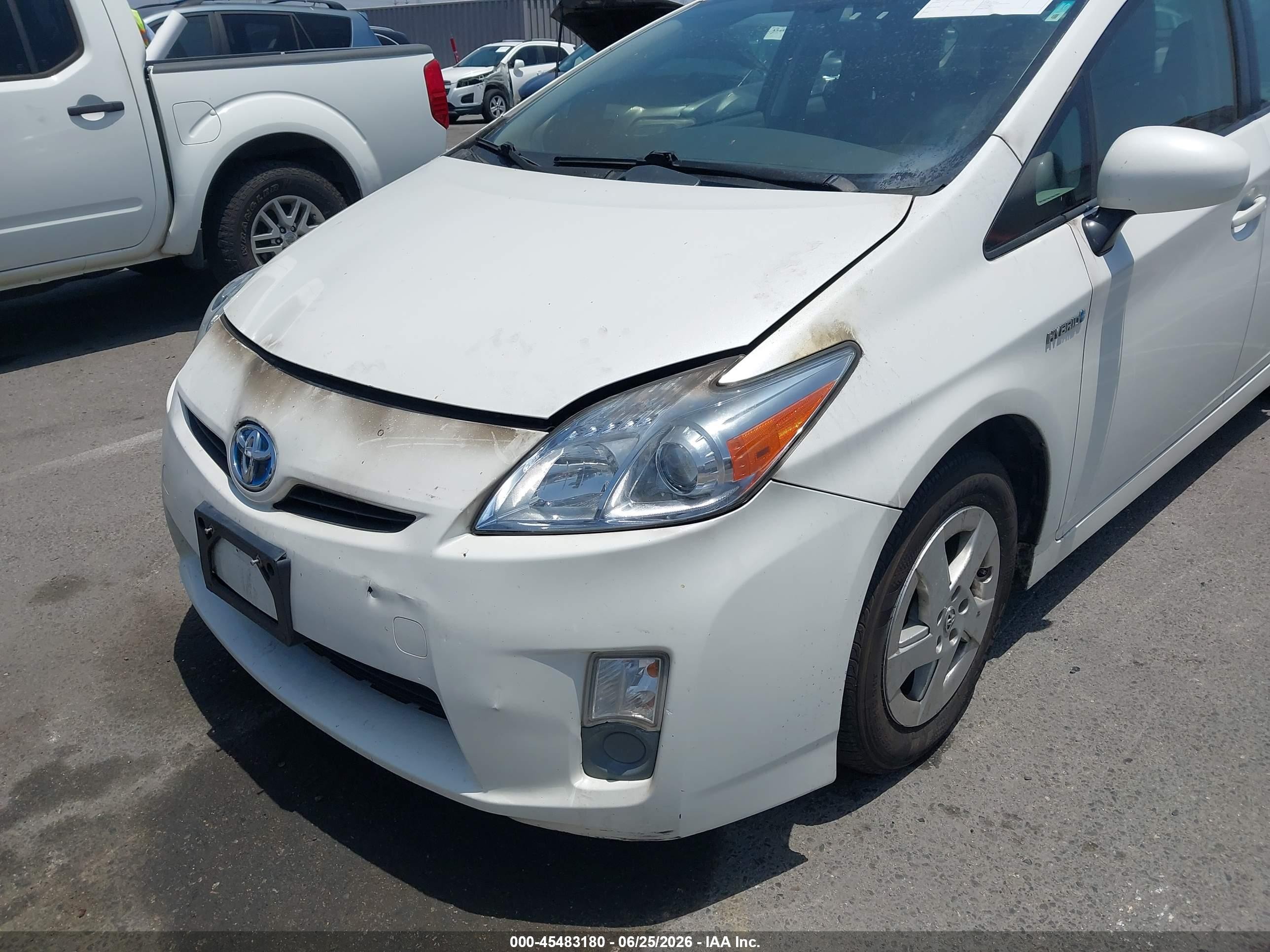 2010 Toyota Prius VIN JTDKN3DU4A0244924 IAAI salvage auction — Normal Wear, Salvage (California), sold $275 on 2026-07-09 (photo 6)