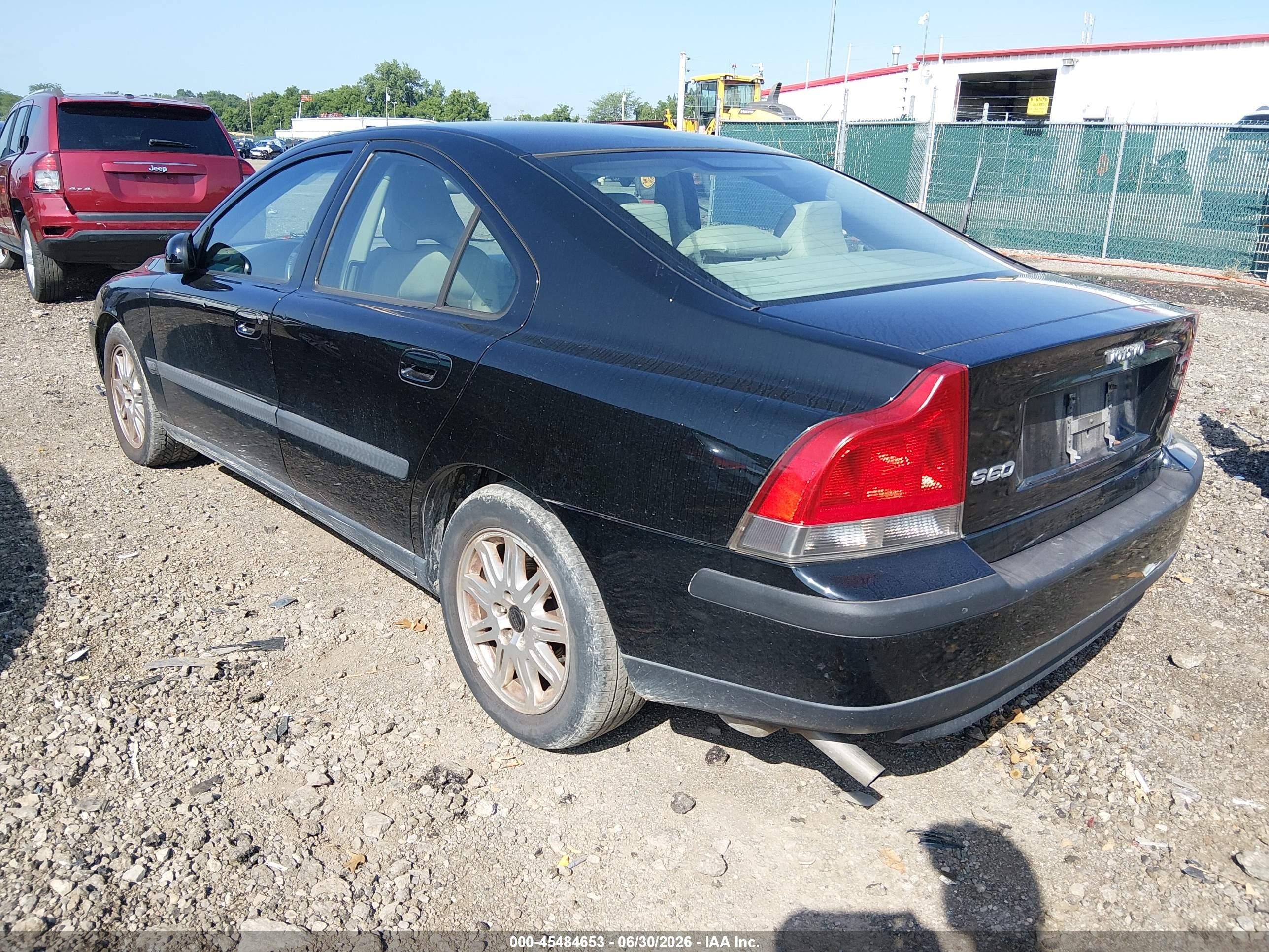 2003 Volvo S60 VIN YV1RS61T632245949 IAAI salvage auction — Front End, Salvage (Ohio), sold $250 on 2026-09-11 (photo 3)