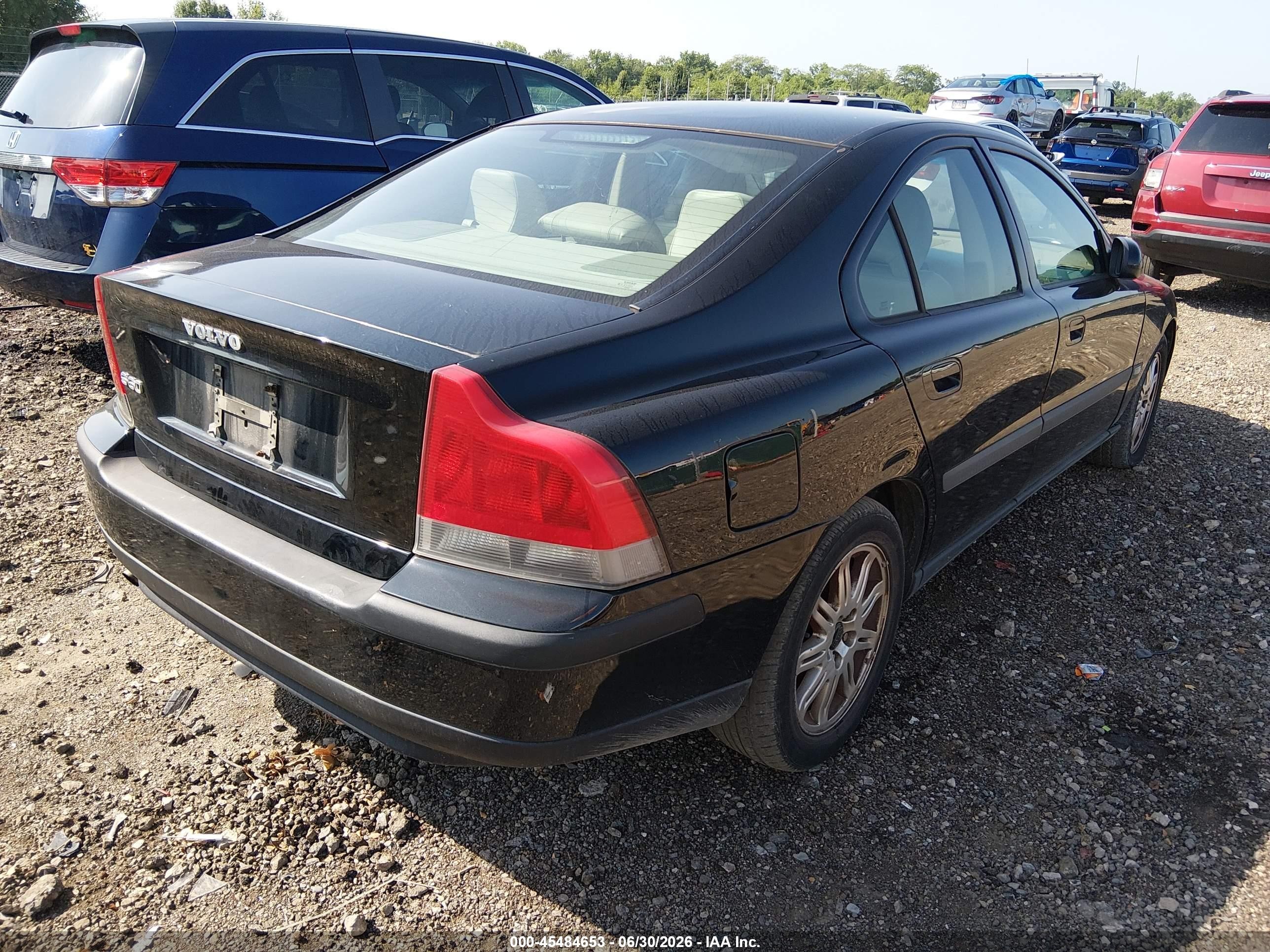 2003 Volvo S60 VIN YV1RS61T632245949 IAAI salvage auction — Front End, Salvage (Ohio), sold $250 on 2026-09-11 (photo 4)