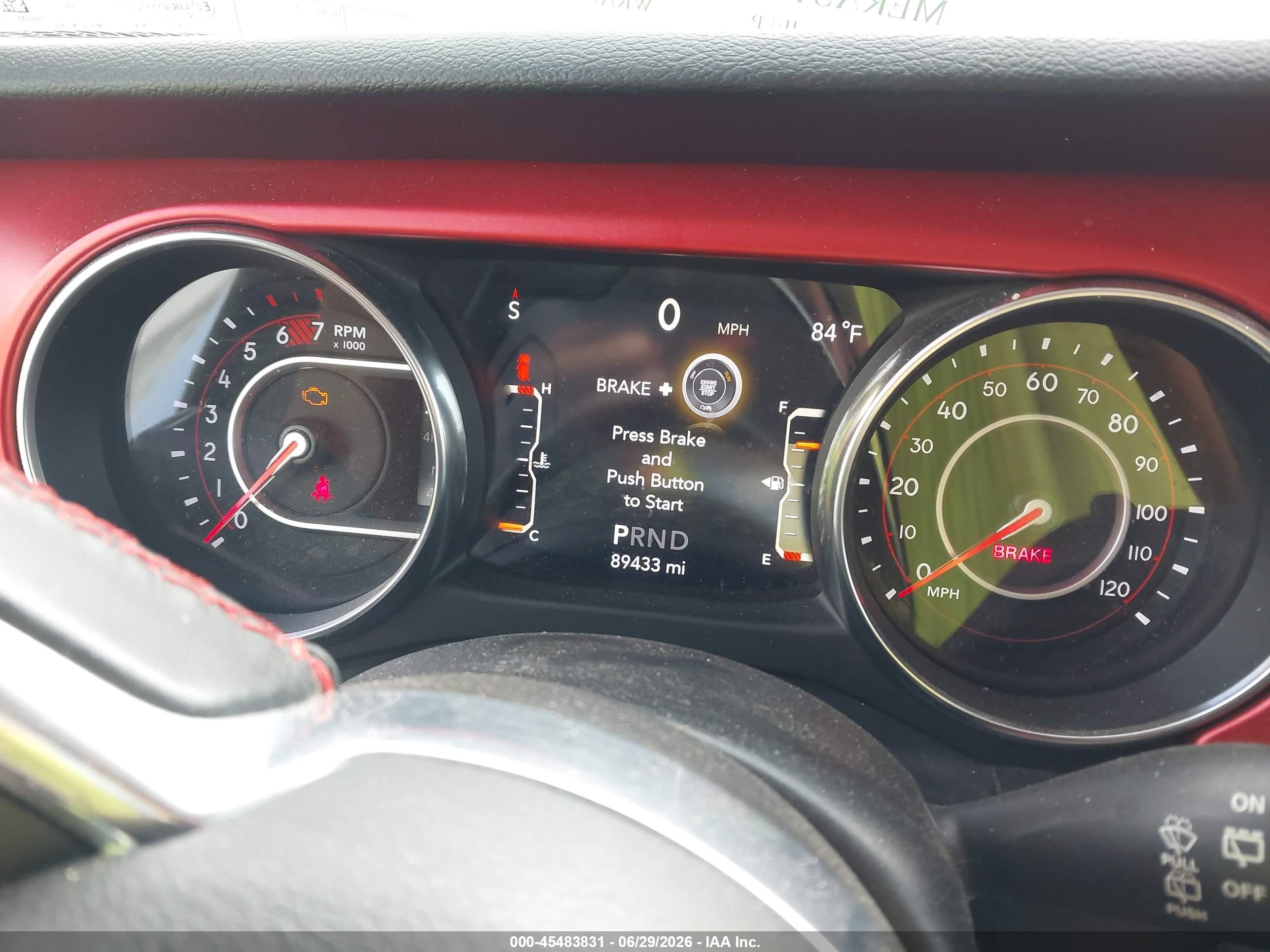 2022 Jeep Wrangler / VIN 1C4HJXFN8NW130317 IAAI salvage auction — Unknown, Wait Title, sold $9,800 on 2026-09-20 (photo 7)
