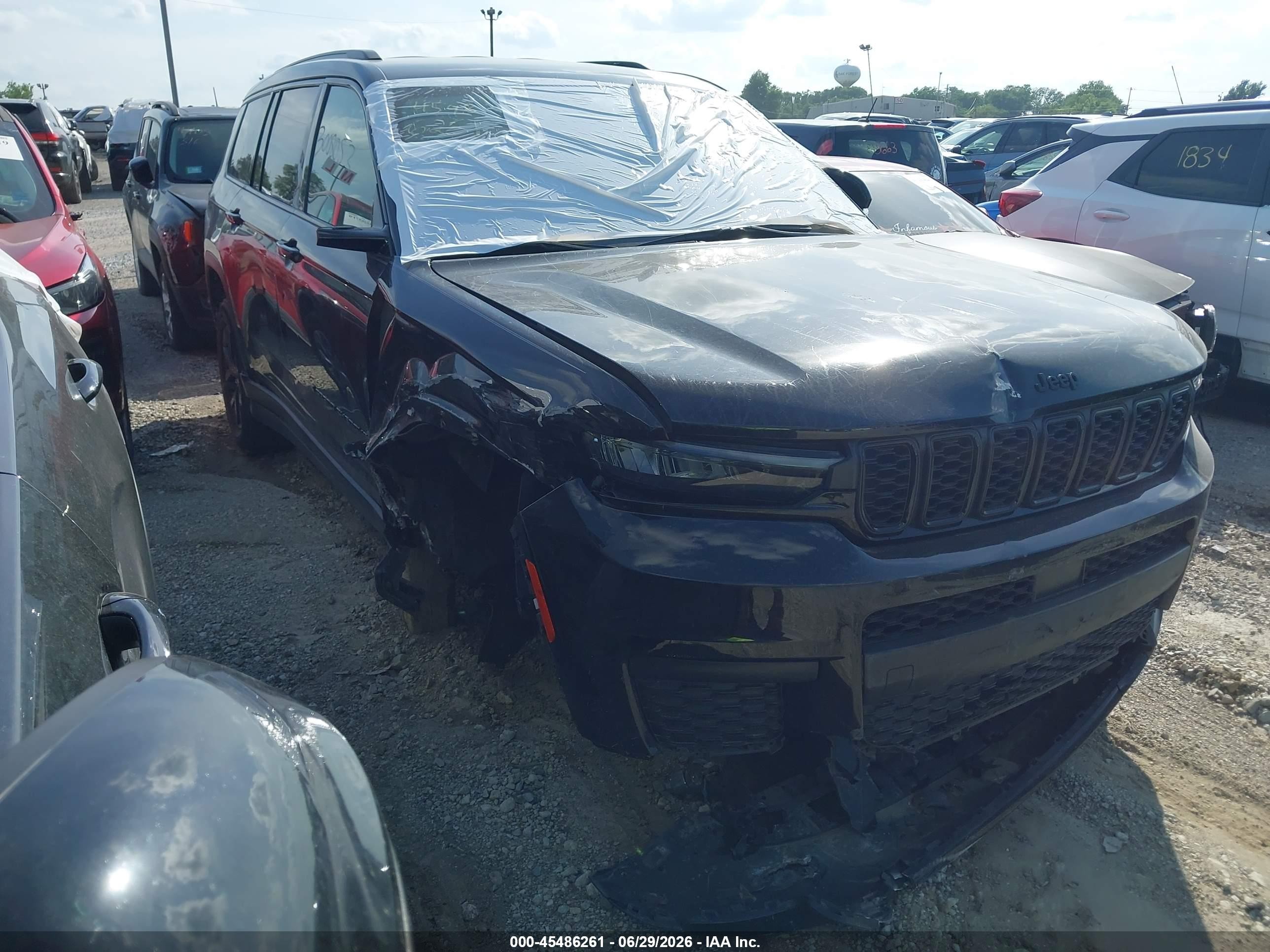 2024 Jeep Grand Cherokee L VIN 1C4RJKAG6R8542455 — IAAI salvage auction photo