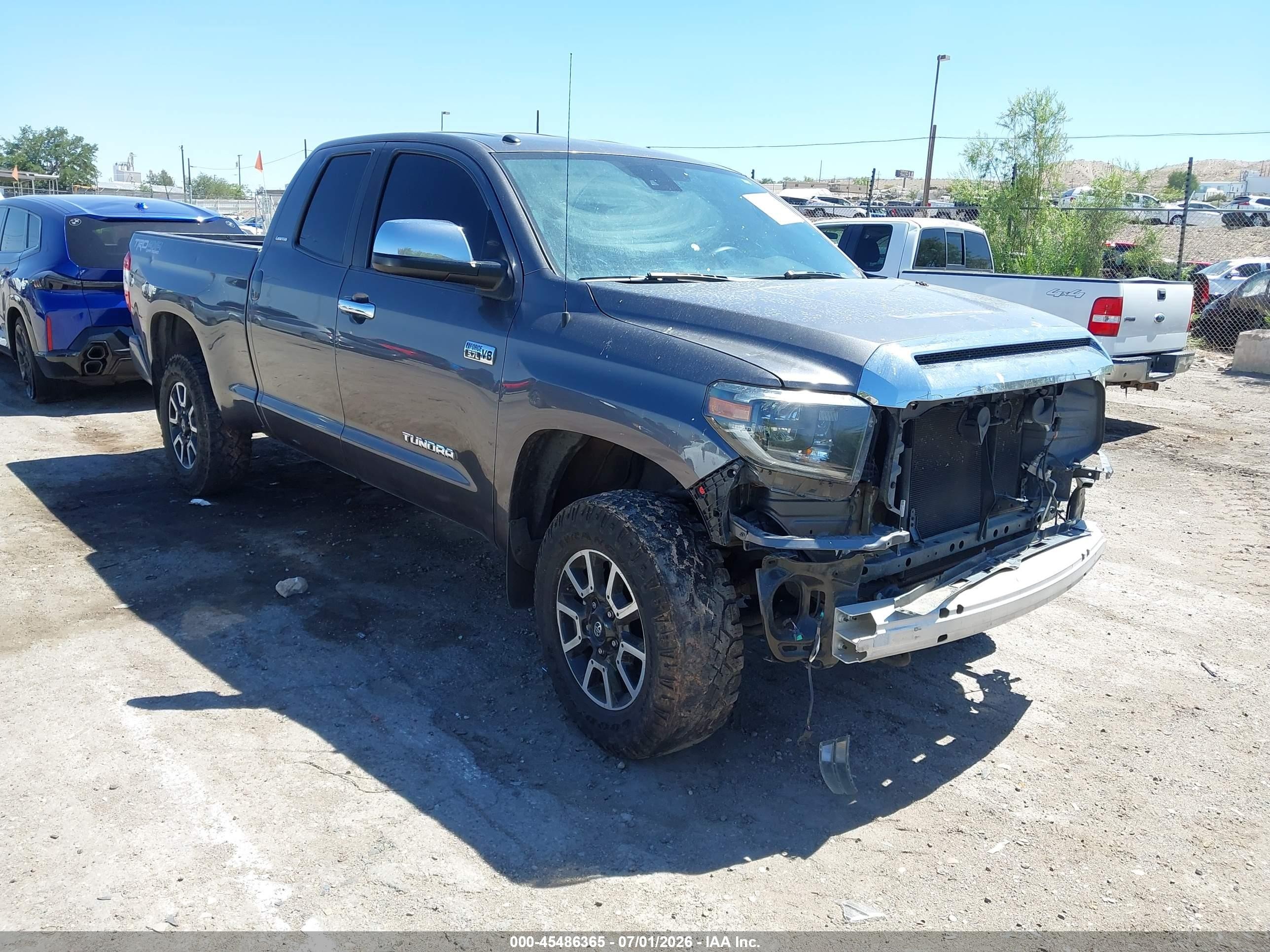 2019 Toyota Tundra VIN 5TFBY5F16KX855102 — IAAI salvage auction photo