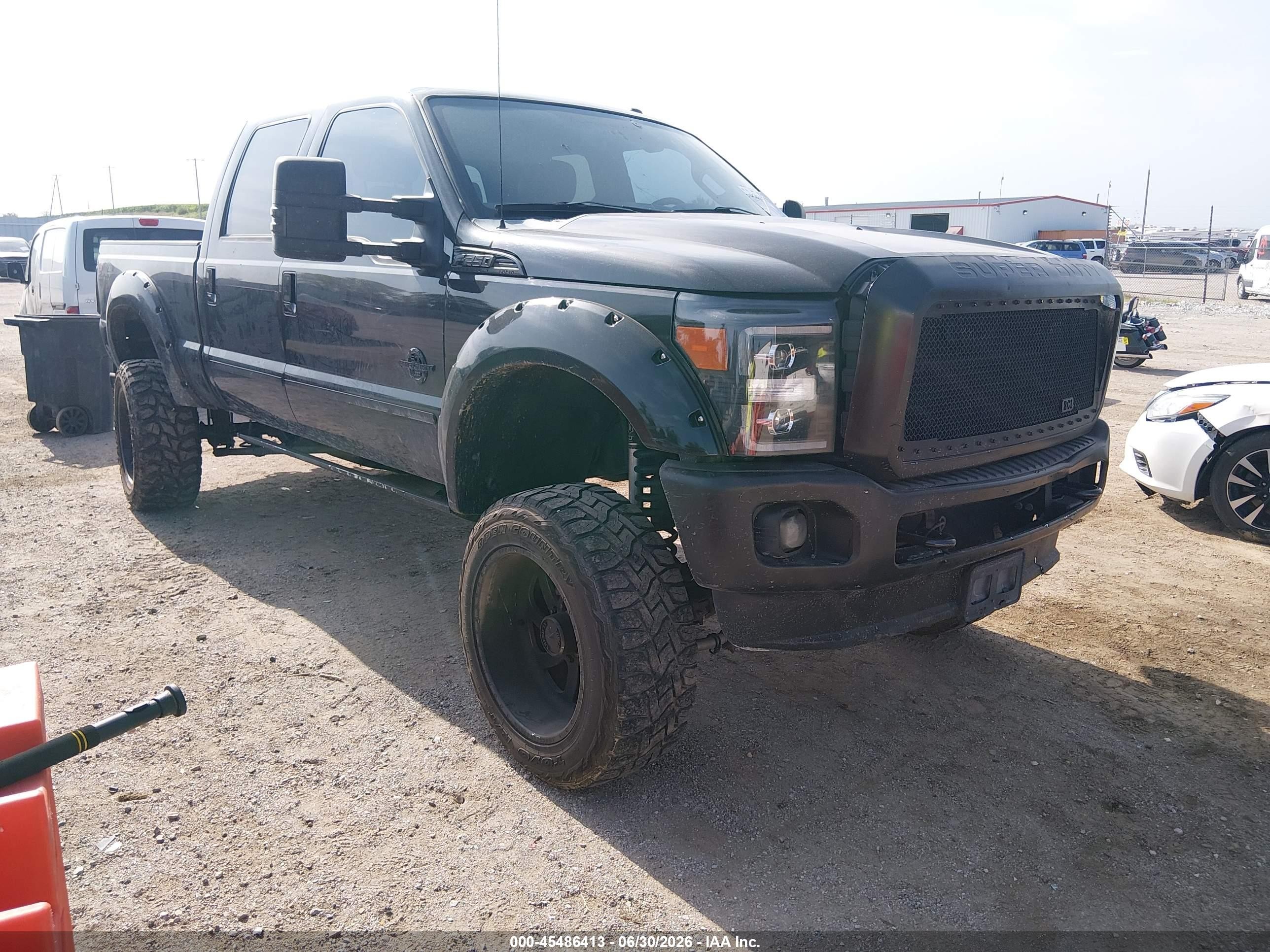 2014 Ford F-250 VIN 1FT7W2BT7EEA70976 — IAAI salvage auction photo