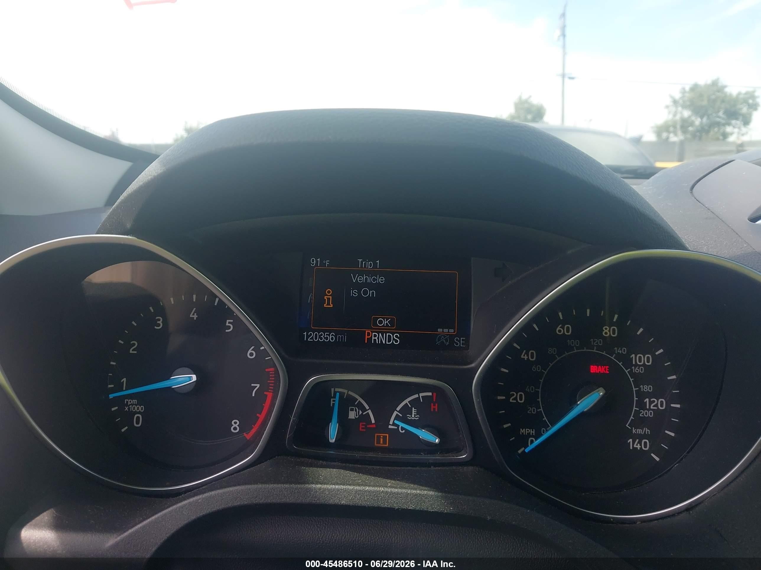 2018 Ford Escape VIN 1FMCU9GD5JUA10768 IAAI salvage auction — Normal Wear, Clear - Dealer Only (California), sold $1,000 on 2026-07-09 (photo 7)