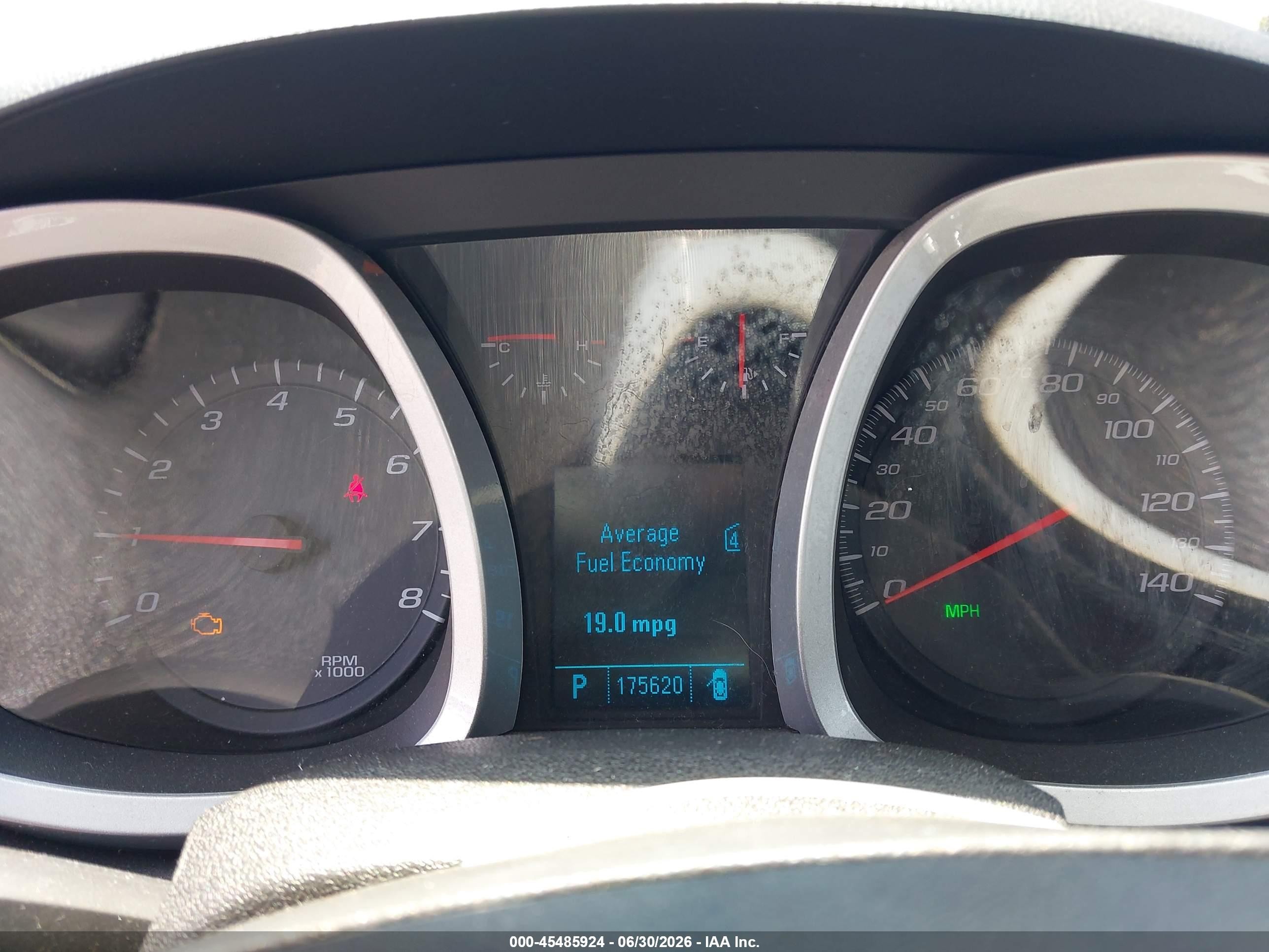 2011 Chevrolet Equinox VIN 2GNALFEC7B1296568 IAAI salvage auction — Normal Wear, Clear - Dealer Only (California), sold $675 on 2026-07-09 (photo 7)