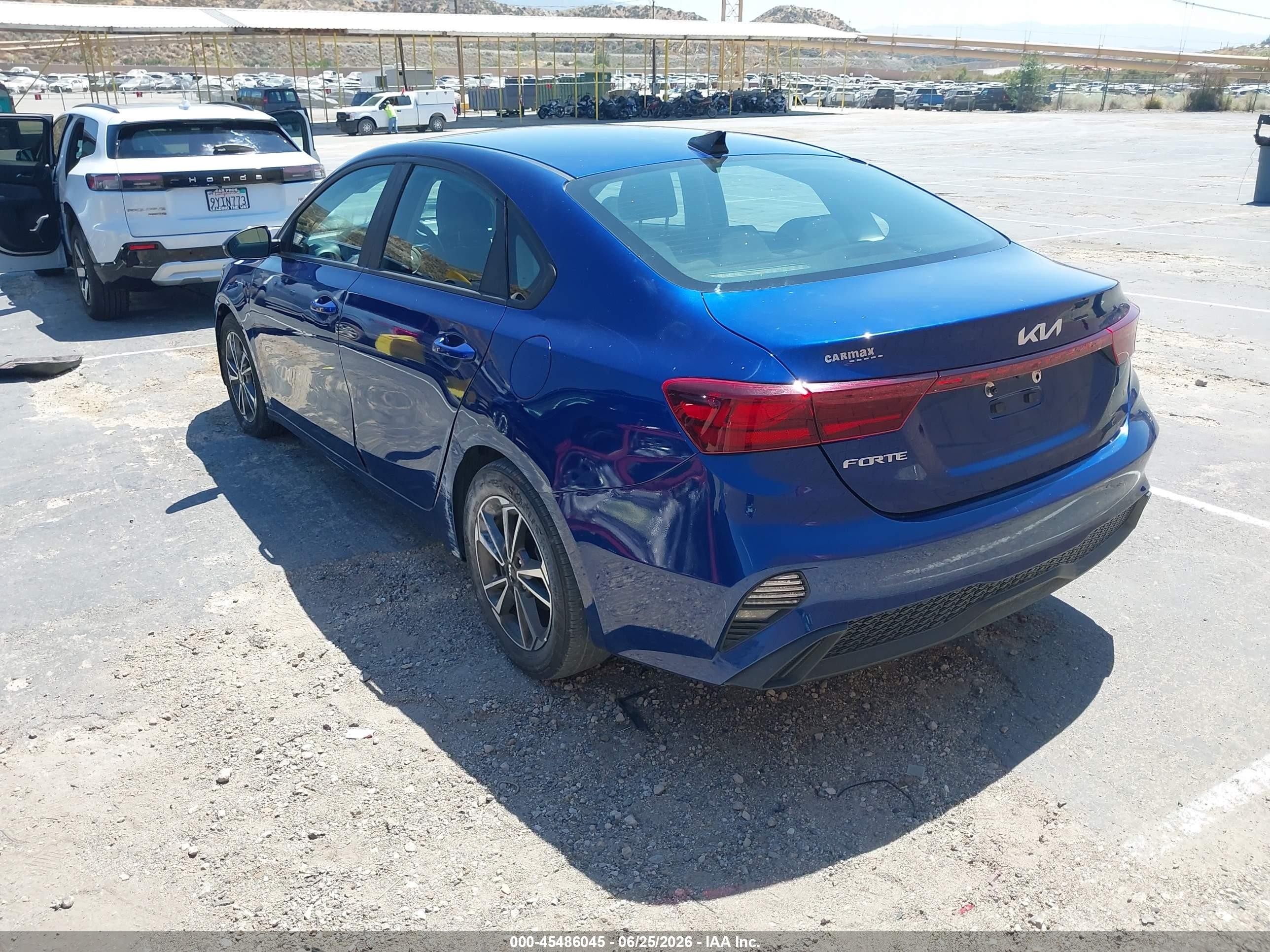 2023 Kia Forte VIN 3KPF24AD7PE571371 IAAI salvage auction — Unknown, Salvage (California), sold $3,050 on 2026-07-12 (photo 3)