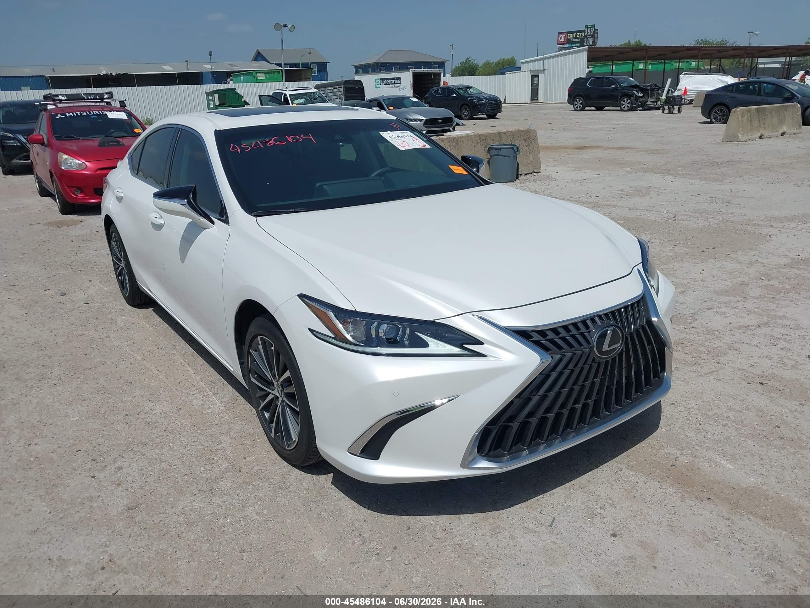 2025 Lexus ES 300h VIN 58ADA1C13SU069421 — IAAI salvage auction photo