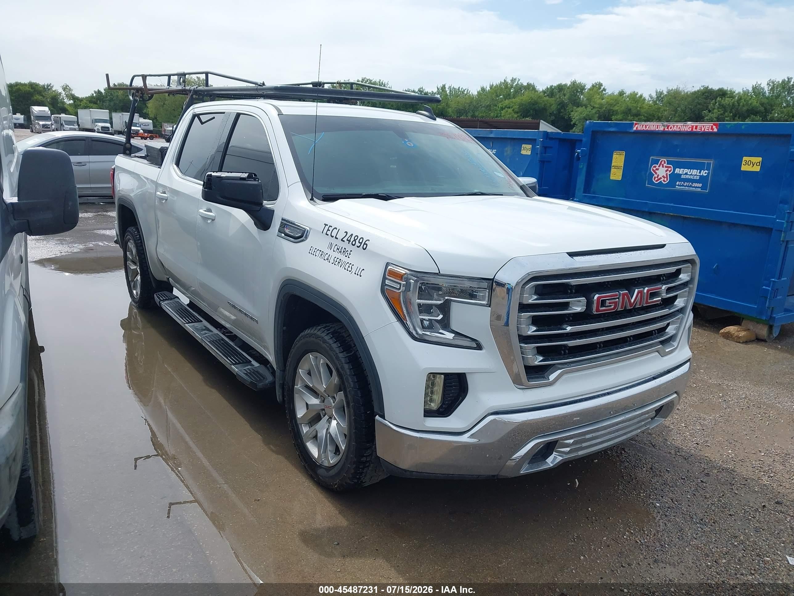 2020 GMC Sierra 1500 VIN 1GTP8BEK5LZ267521 — IAAI salvage auction photo