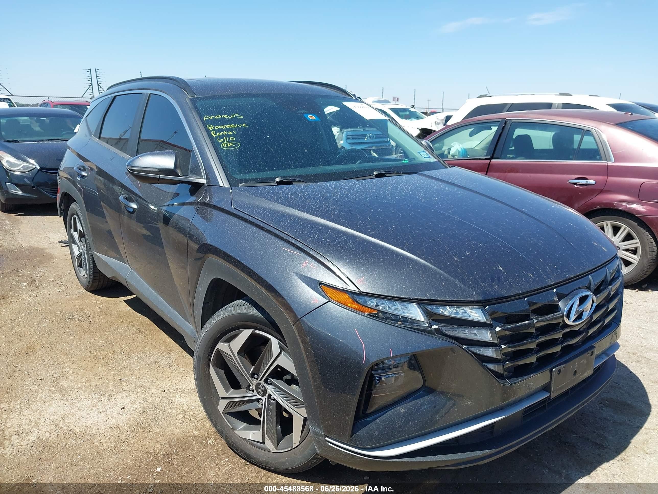 2022 Hyundai Tucson VIN 5NMJF3AE6NH065439 — IAAI salvage auction photo