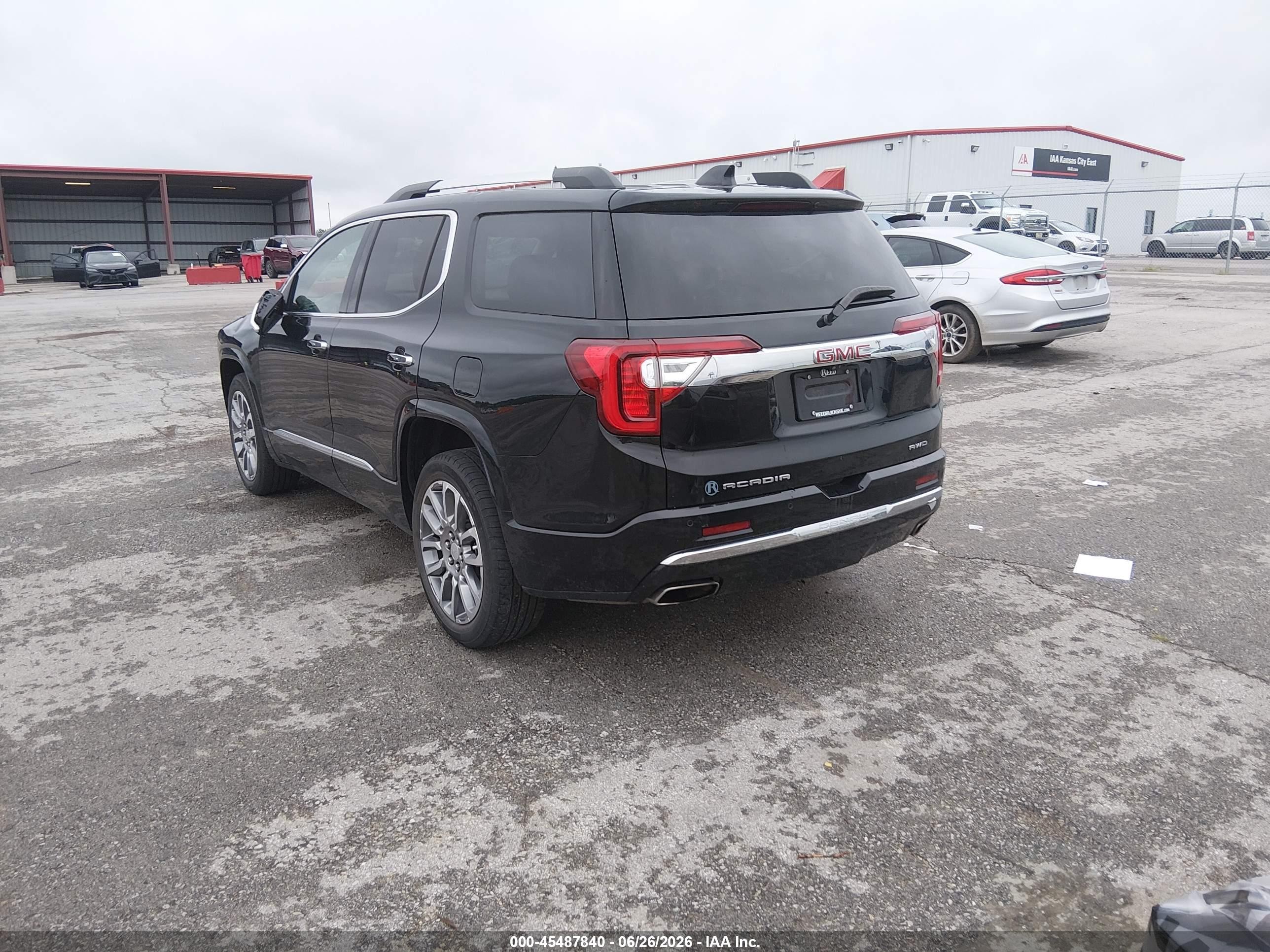 2023 Gmc Acadia VIN 1GKKNXL45PZ137706 IAAI salvage auction — Front End, Salvage (Idaho), sold $7,300 on 2026-09-03 (photo 3)