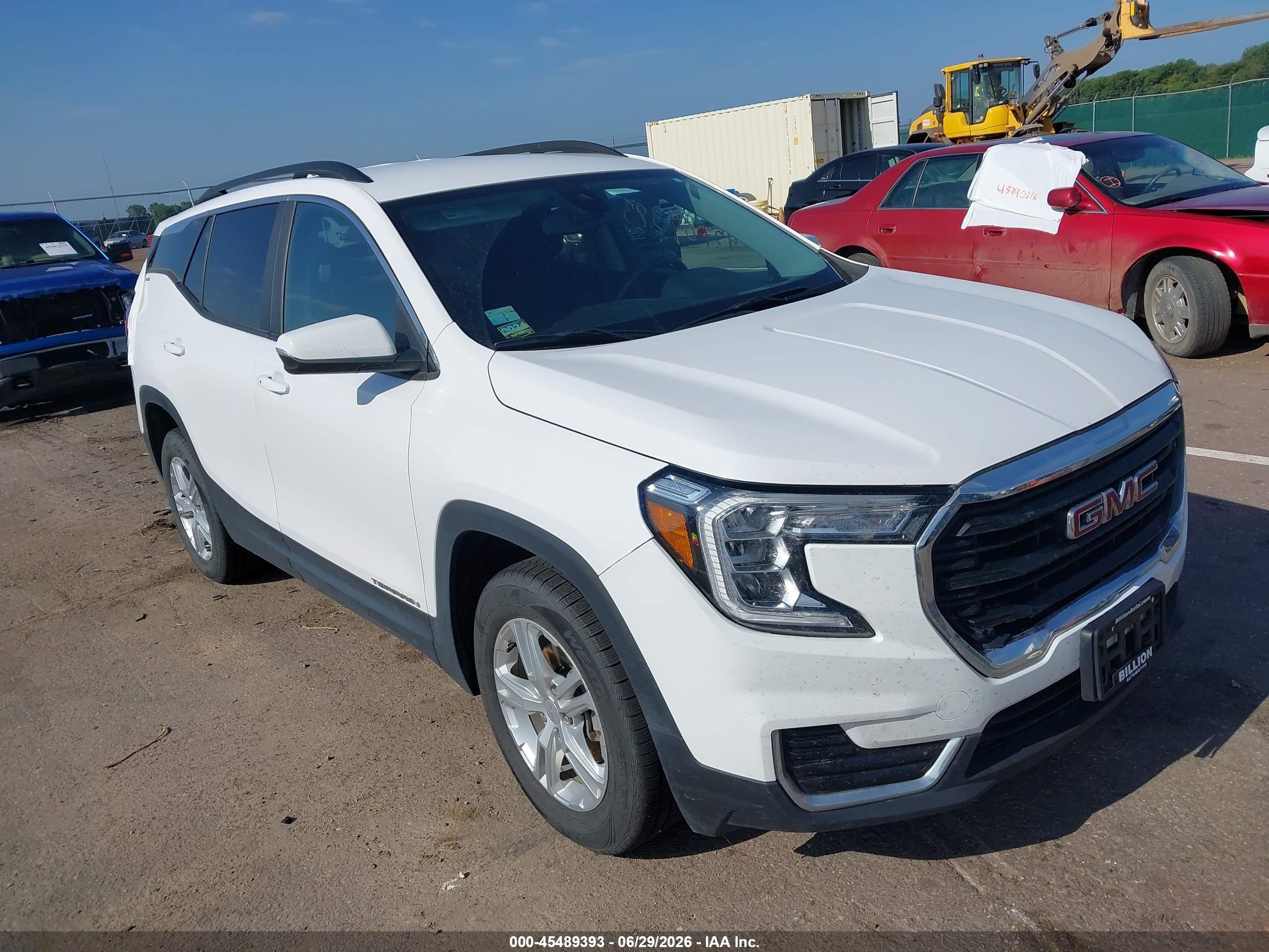 2022 GMC Terrain VIN 3GKALTEV7NL114268 — IAAI salvage auction photo