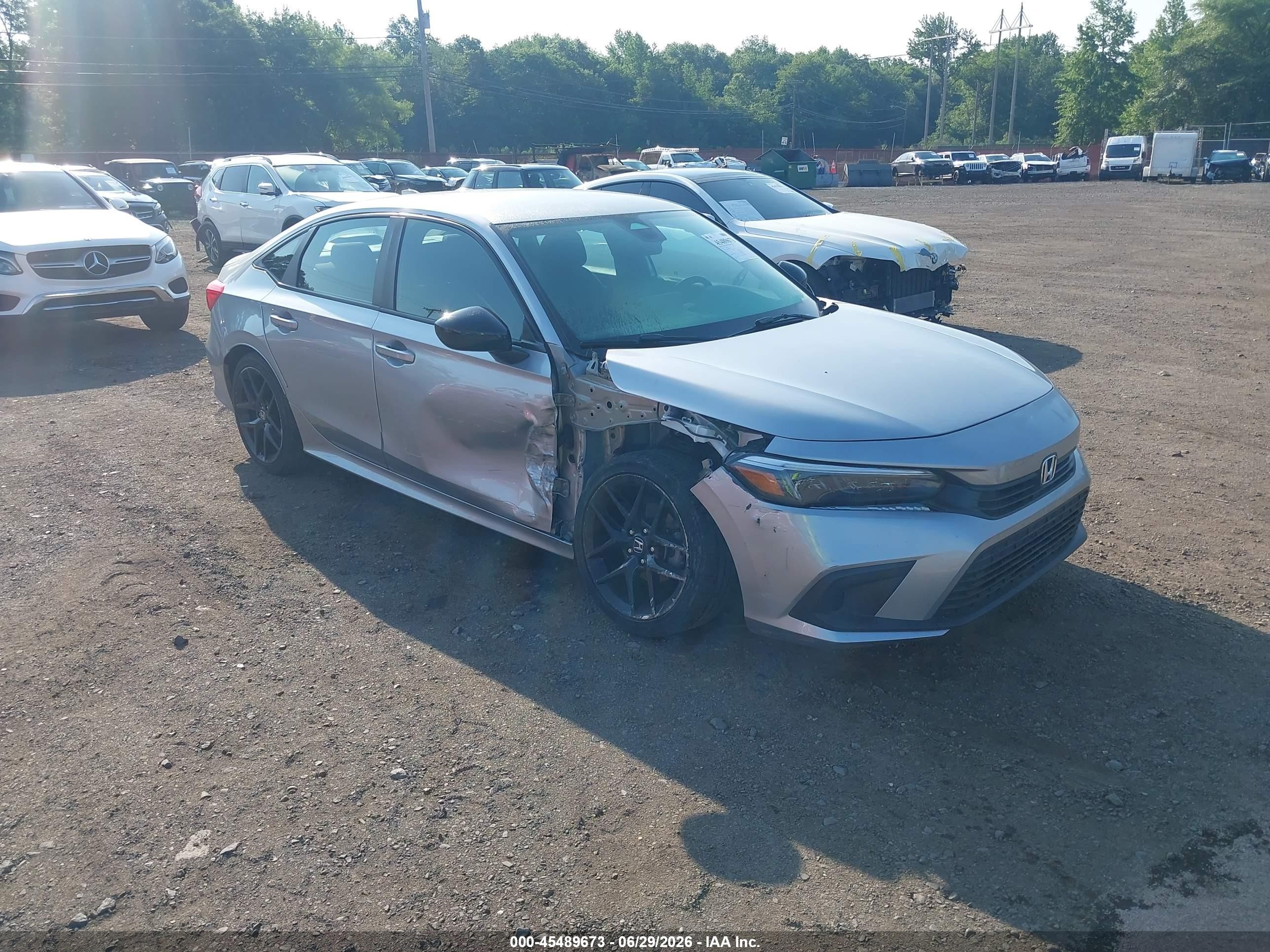 2024 Honda Civic VIN 2HGFE2F54RH505222 — IAAI salvage auction photo