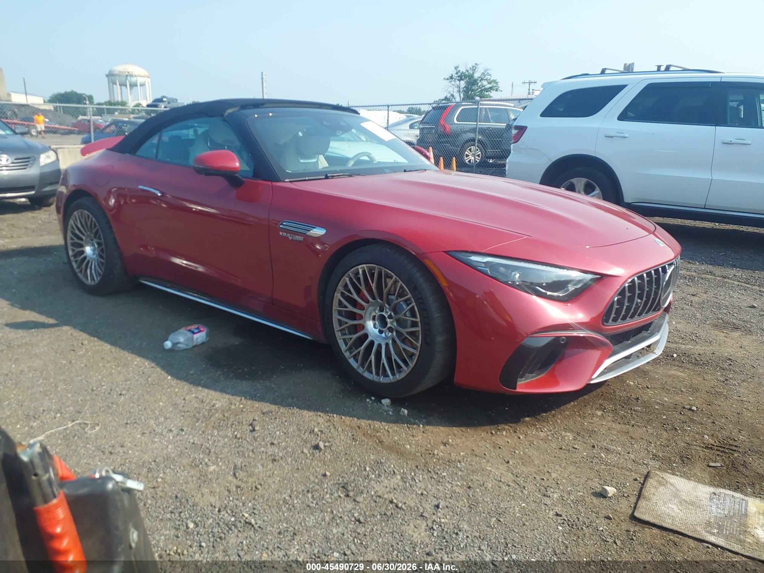 2022 Mercedes-Benz SL-Class VIN W1KVK8AB5NF000861 IAAI salvage auction — Water/Flood, Salvage (Idaho), sold $38,500 on 2026-08-14 (photo 1)
