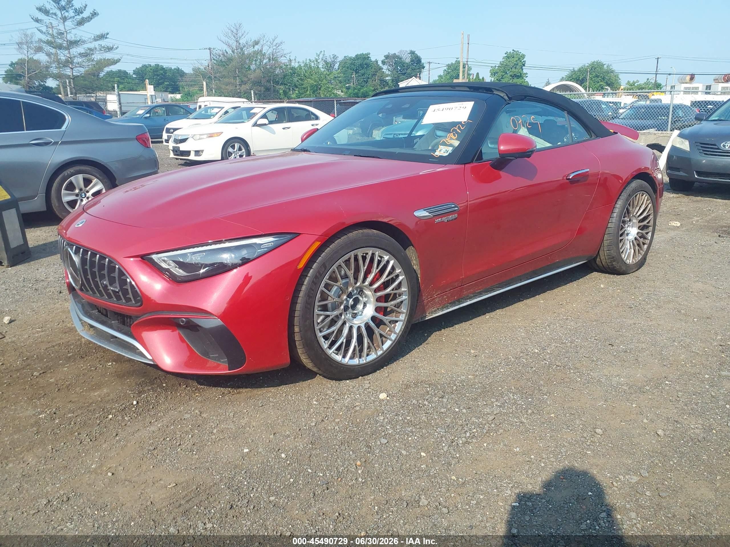 2022 Mercedes-Benz SL-Class VIN W1KVK8AB5NF000861 IAAI salvage auction — Water/Flood, Salvage (Idaho), sold $38,500 on 2026-08-14 (photo 2)