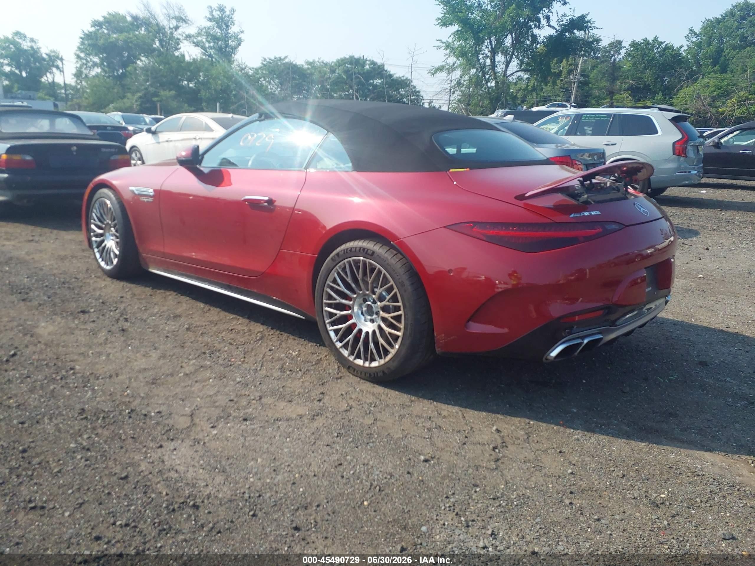 2022 Mercedes-Benz SL-Class VIN W1KVK8AB5NF000861 IAAI salvage auction — Water/Flood, Salvage (Idaho), sold $38,500 on 2026-08-14 (photo 3)