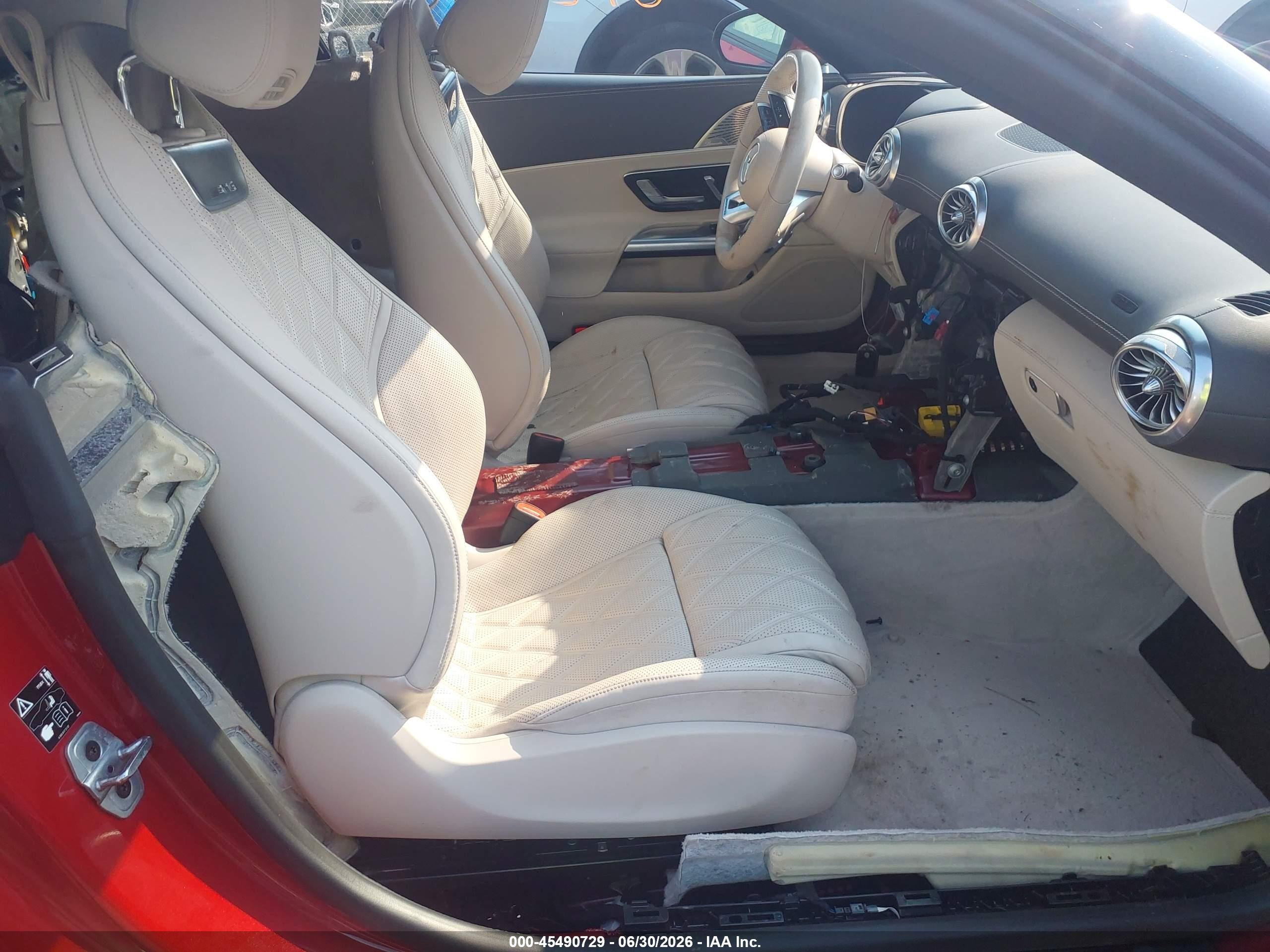 2022 Mercedes-Benz SL-Class VIN W1KVK8AB5NF000861 IAAI salvage auction — Water/Flood, Salvage (Idaho), sold $38,500 on 2026-08-14 (photo 5)