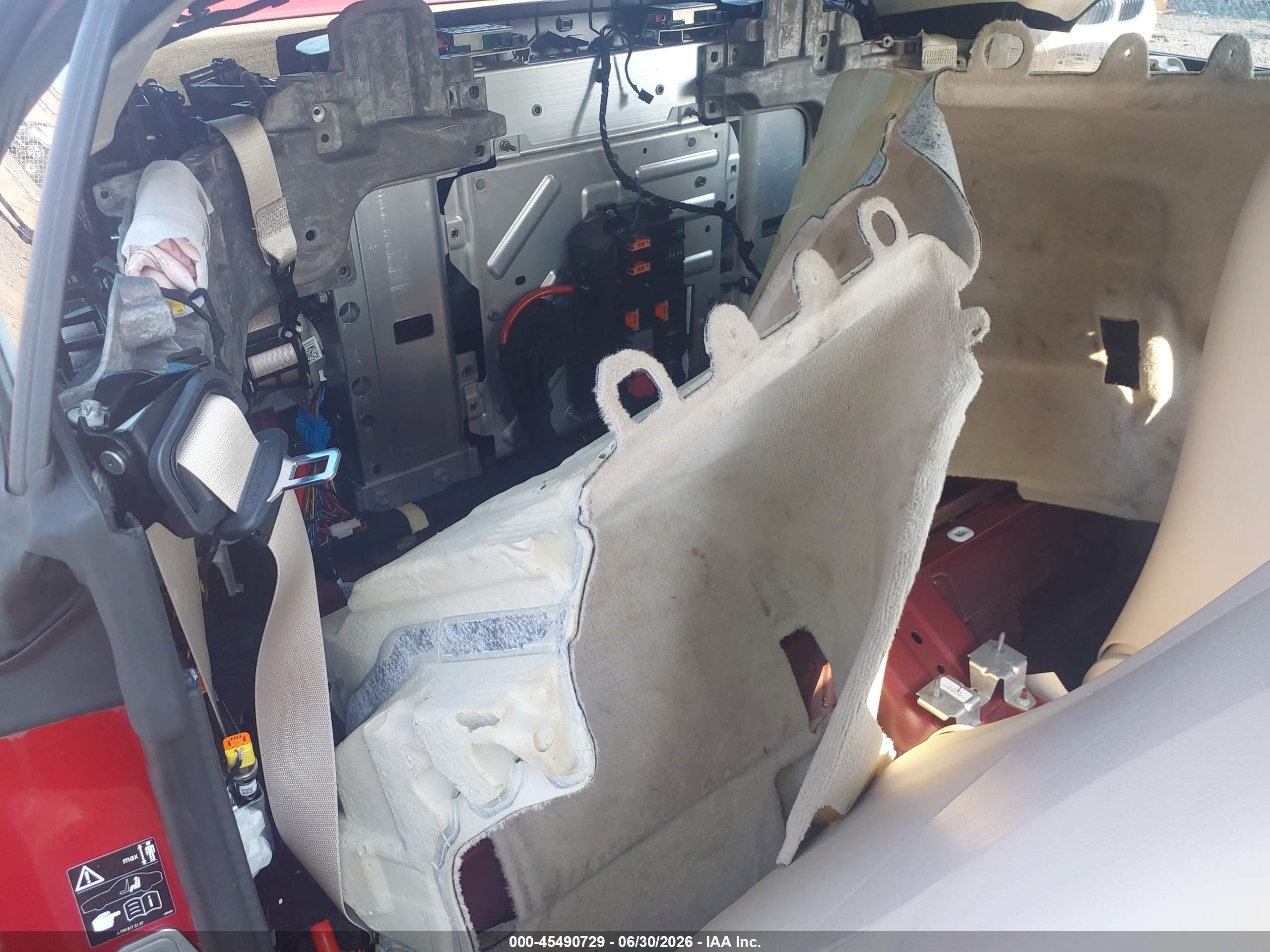 2022 Mercedes-Benz SL-Class VIN W1KVK8AB5NF000861 IAAI salvage auction — Water/Flood, Salvage (Idaho), sold $38,500 on 2026-08-14 (photo 8)