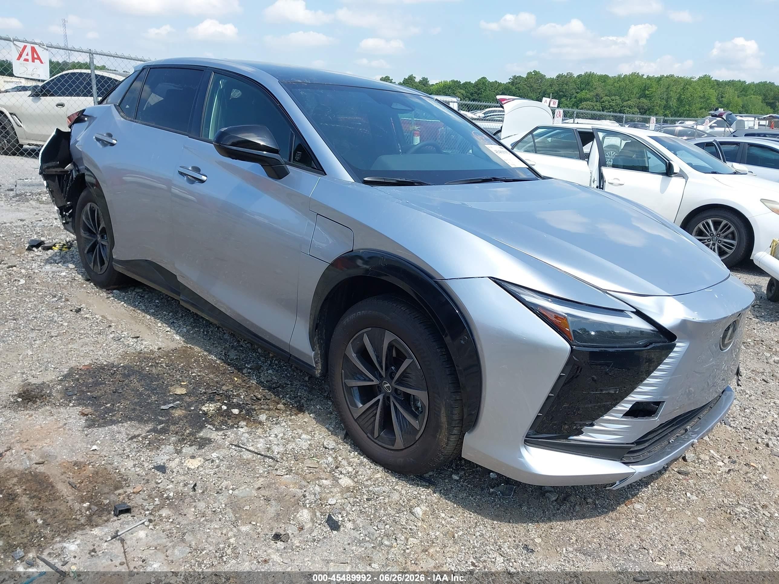 2026 Lexus RZ VIN JTJBDADB1TA002673 — IAAI salvage auction photo